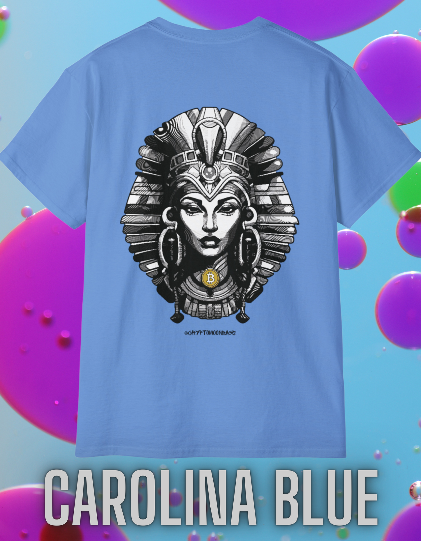 CRYPTO PHARAOH 010 - UNISEX COTTON T-SHIRT