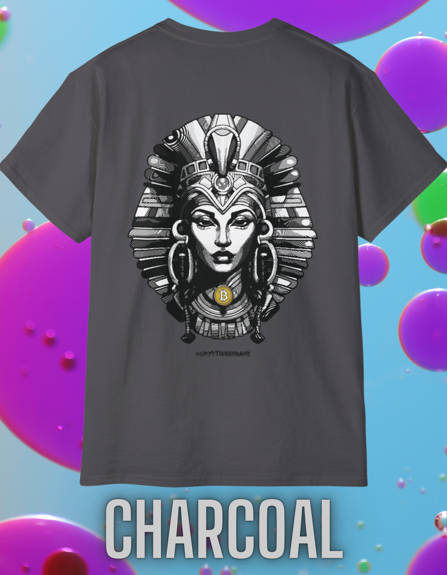 CRYPTO PHARAOH 010 - UNISEX COTTON T-SHIRT