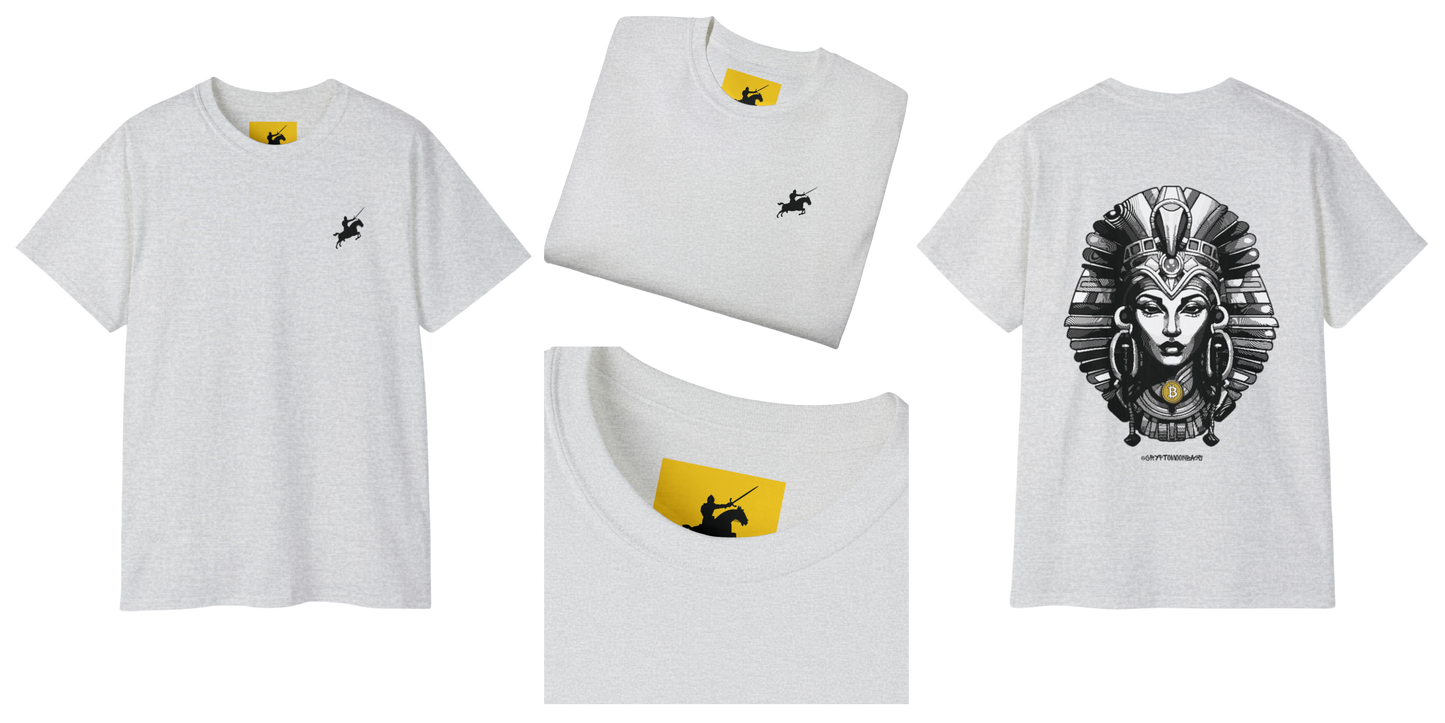 CRYPTO PHARAOH 010 - UNISEX COTTON T-SHIRT