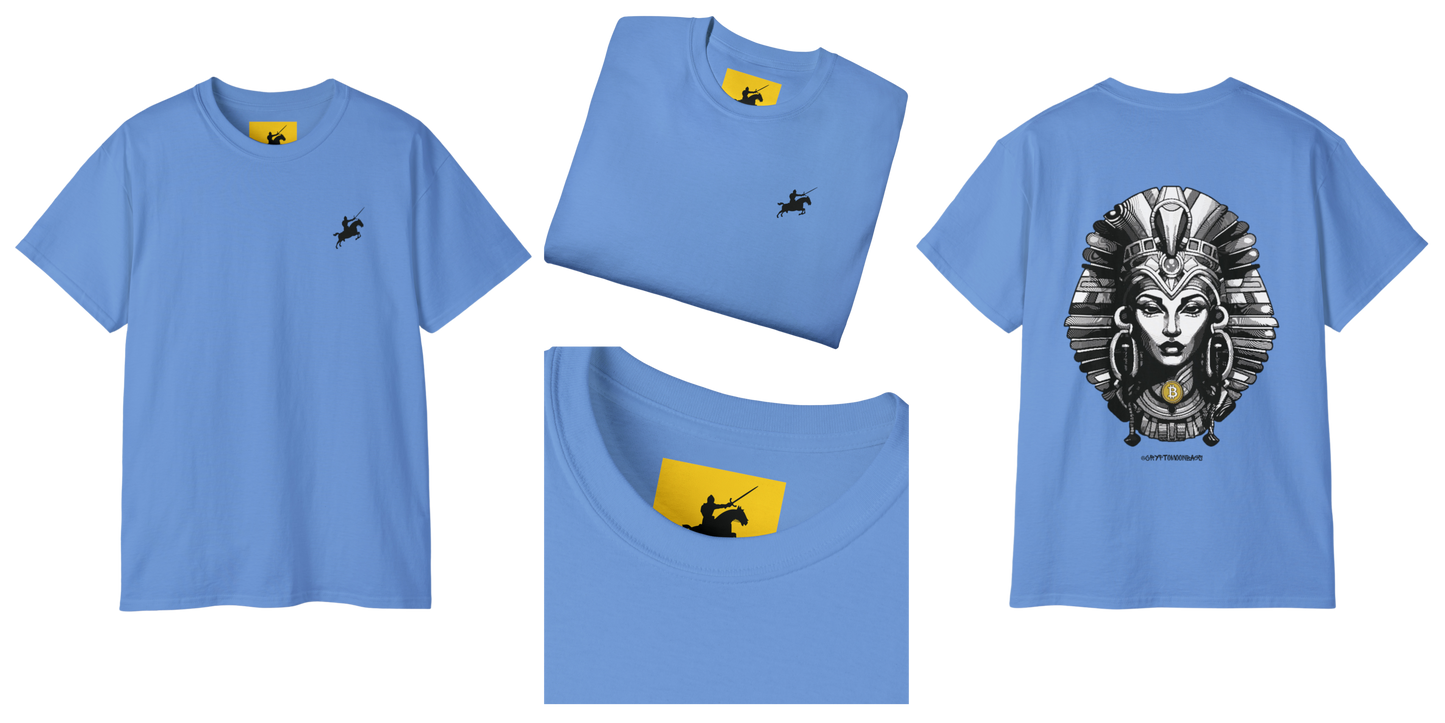 CRYPTO PHARAOH 010 - UNISEX COTTON T-SHIRT