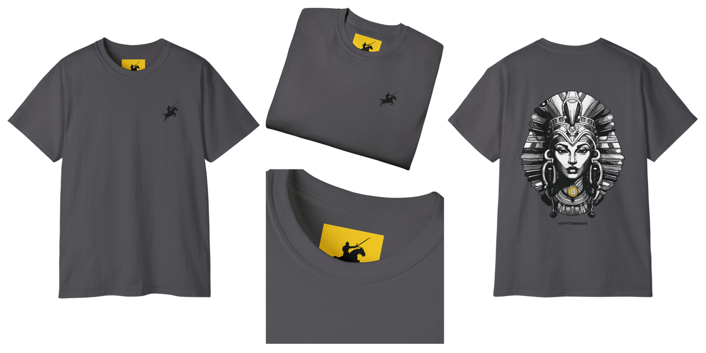CRYPTO PHARAOH 010 - UNISEX COTTON T-SHIRT
