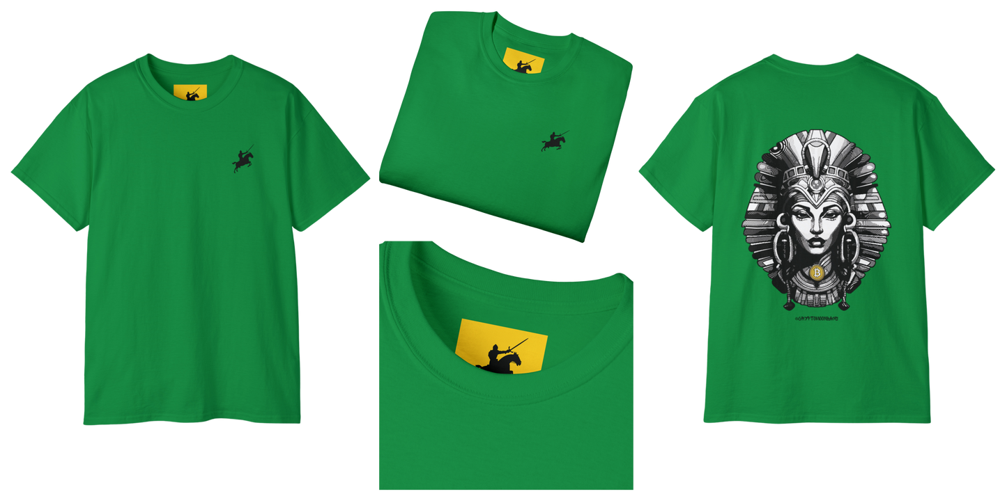 CRYPTO PHARAOH 010 - UNISEX COTTON T-SHIRT