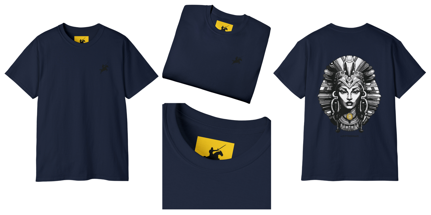 CRYPTO PHARAOH 010 - UNISEX COTTON T-SHIRT