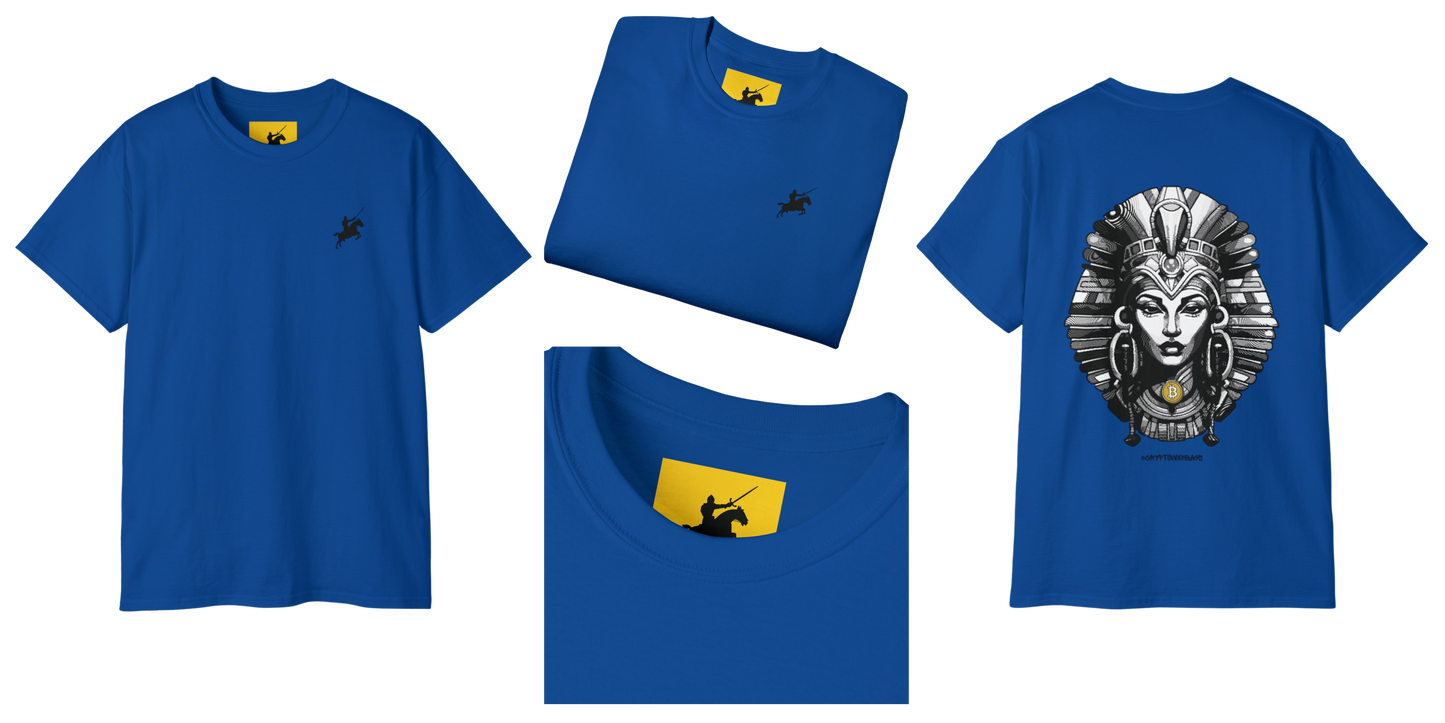 CRYPTO PHARAOH 010 - UNISEX COTTON T-SHIRT