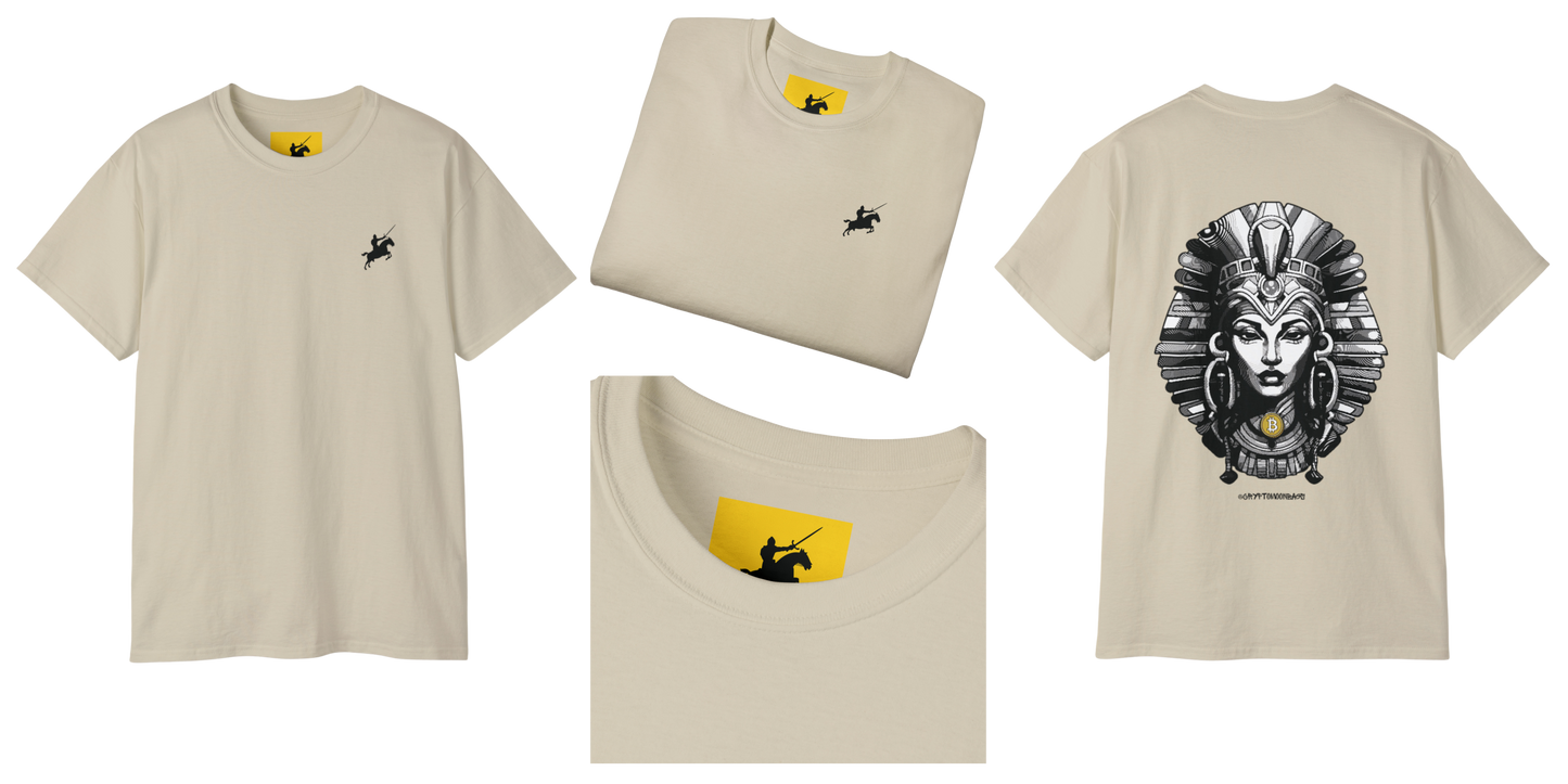CRYPTO PHARAOH 010 - UNISEX COTTON T-SHIRT