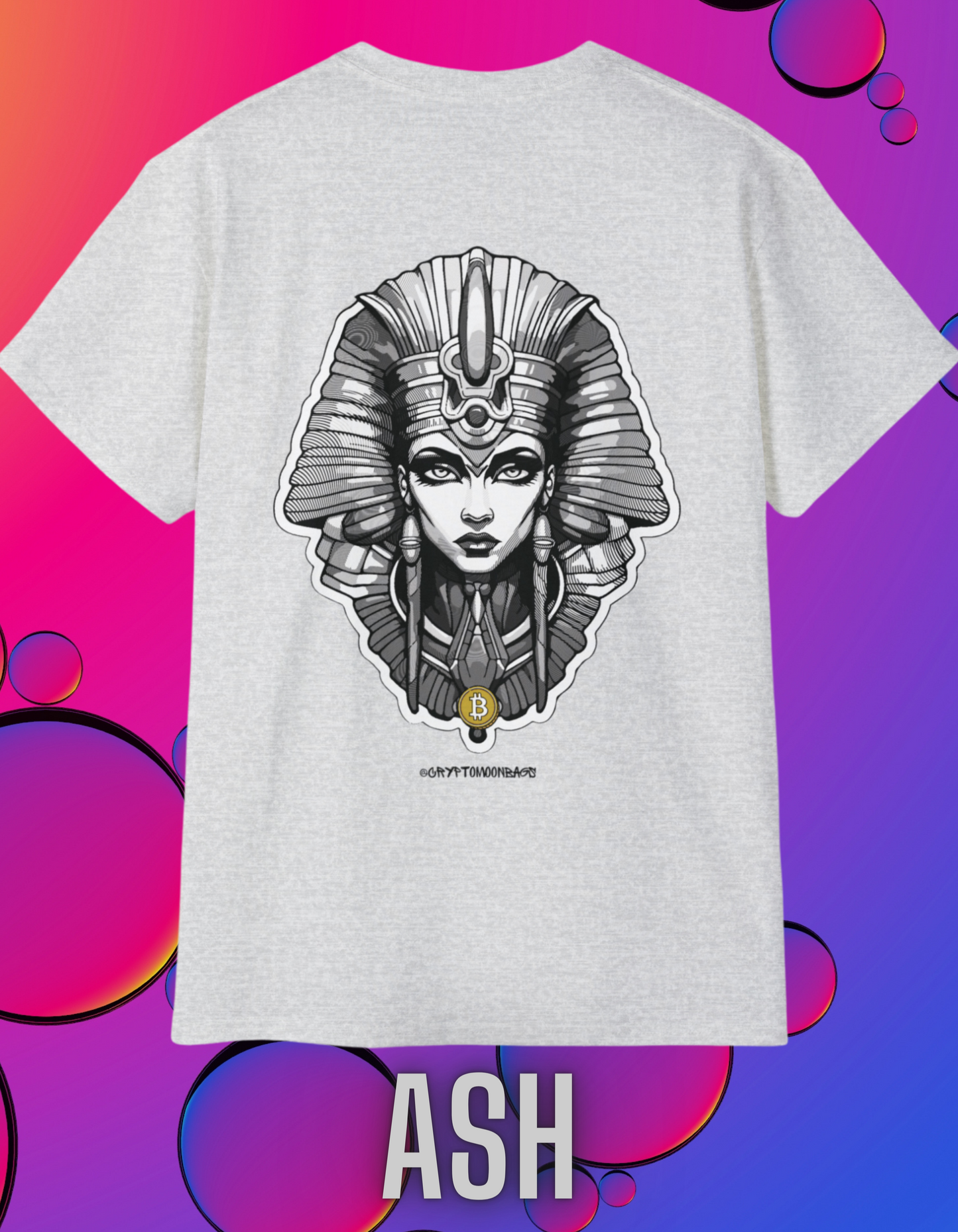 CRYPTO PHARAOH 011 - UNISEX COTTON T-SHIRT