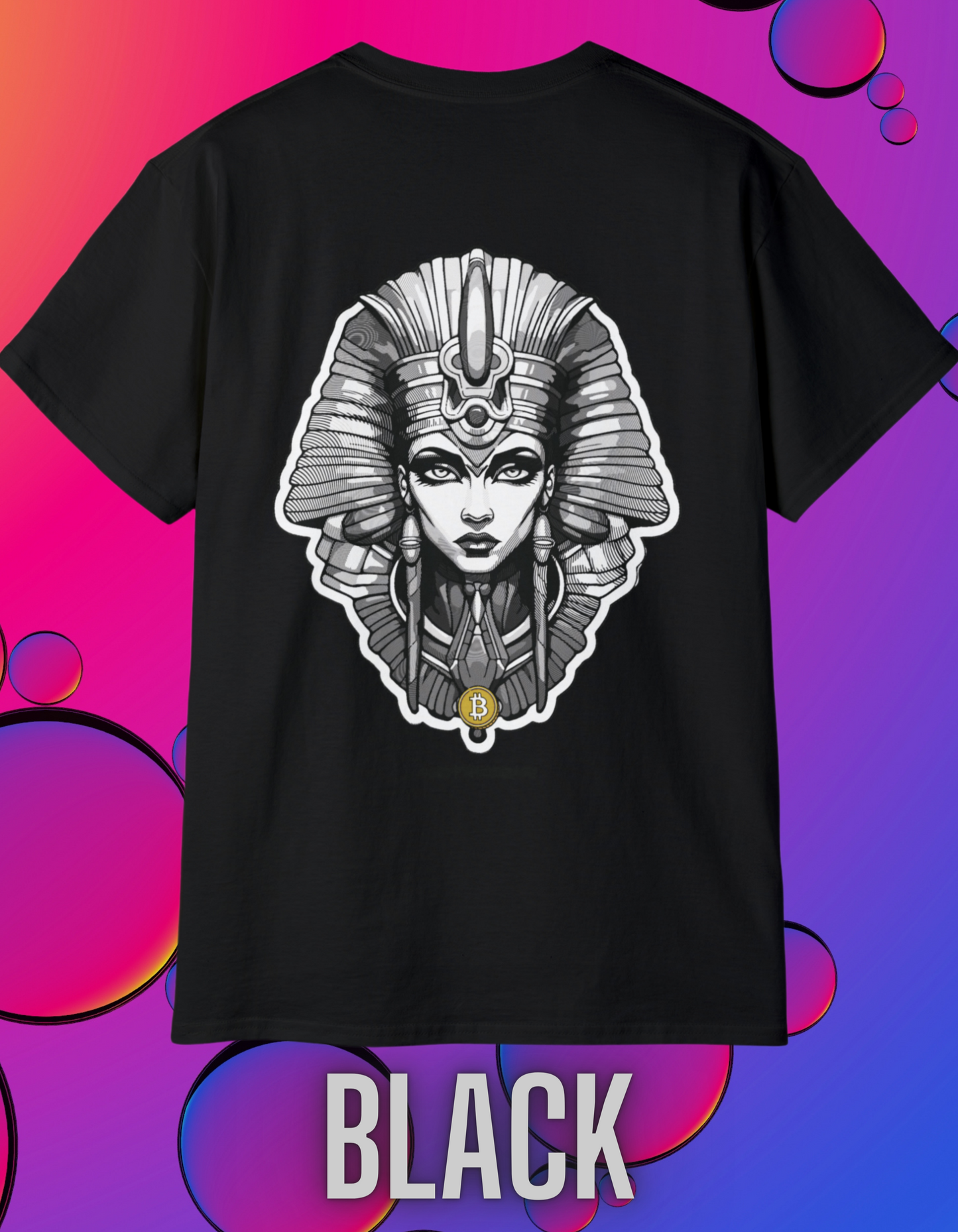 CRYPTO PHARAOH 011 - UNISEX COTTON T-SHIRT