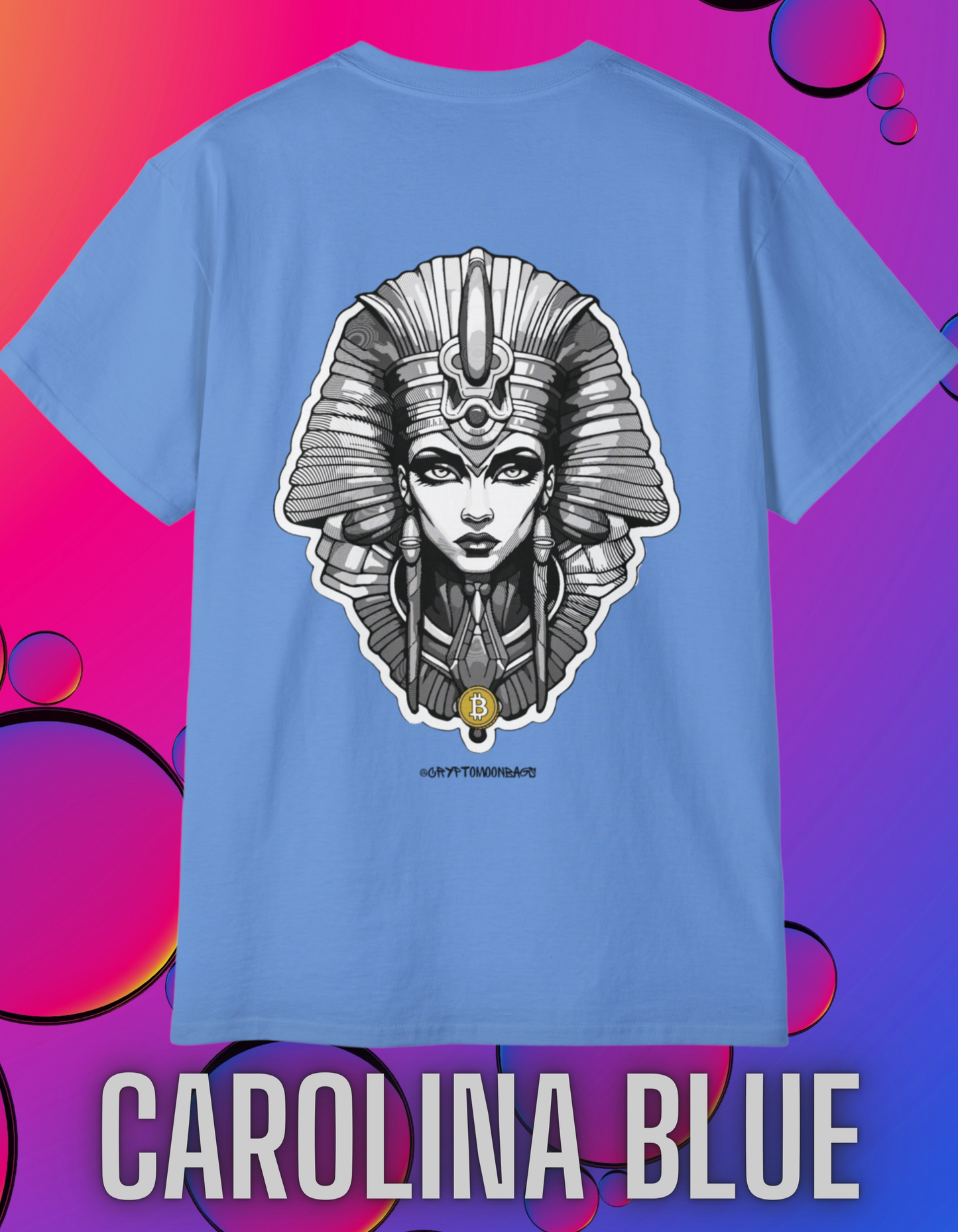 CRYPTO PHARAOH 011 - UNISEX COTTON T-SHIRT