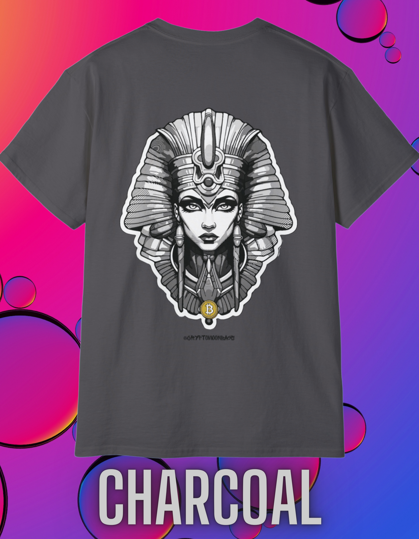 CRYPTO PHARAOH 011 - UNISEX COTTON T-SHIRT