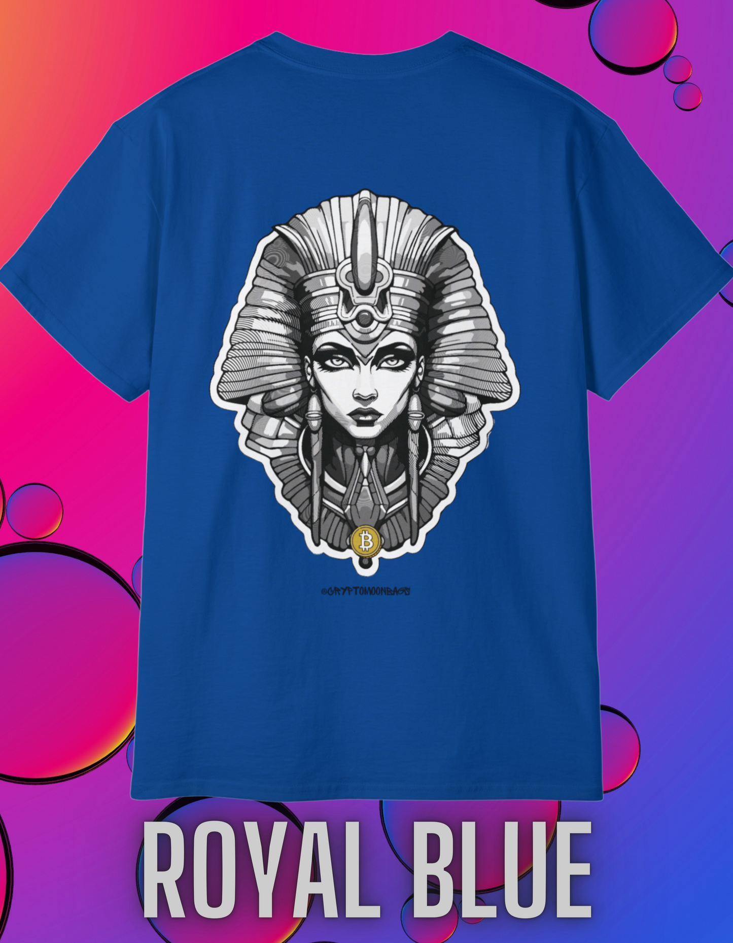 CRYPTO PHARAOH 011 - UNISEX COTTON T-SHIRT