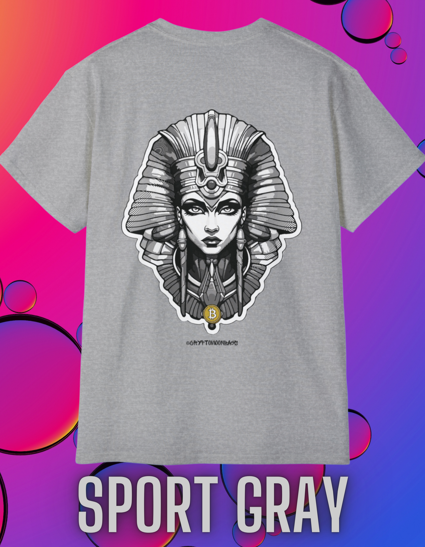 CRYPTO PHARAOH 011 - UNISEX COTTON T-SHIRT