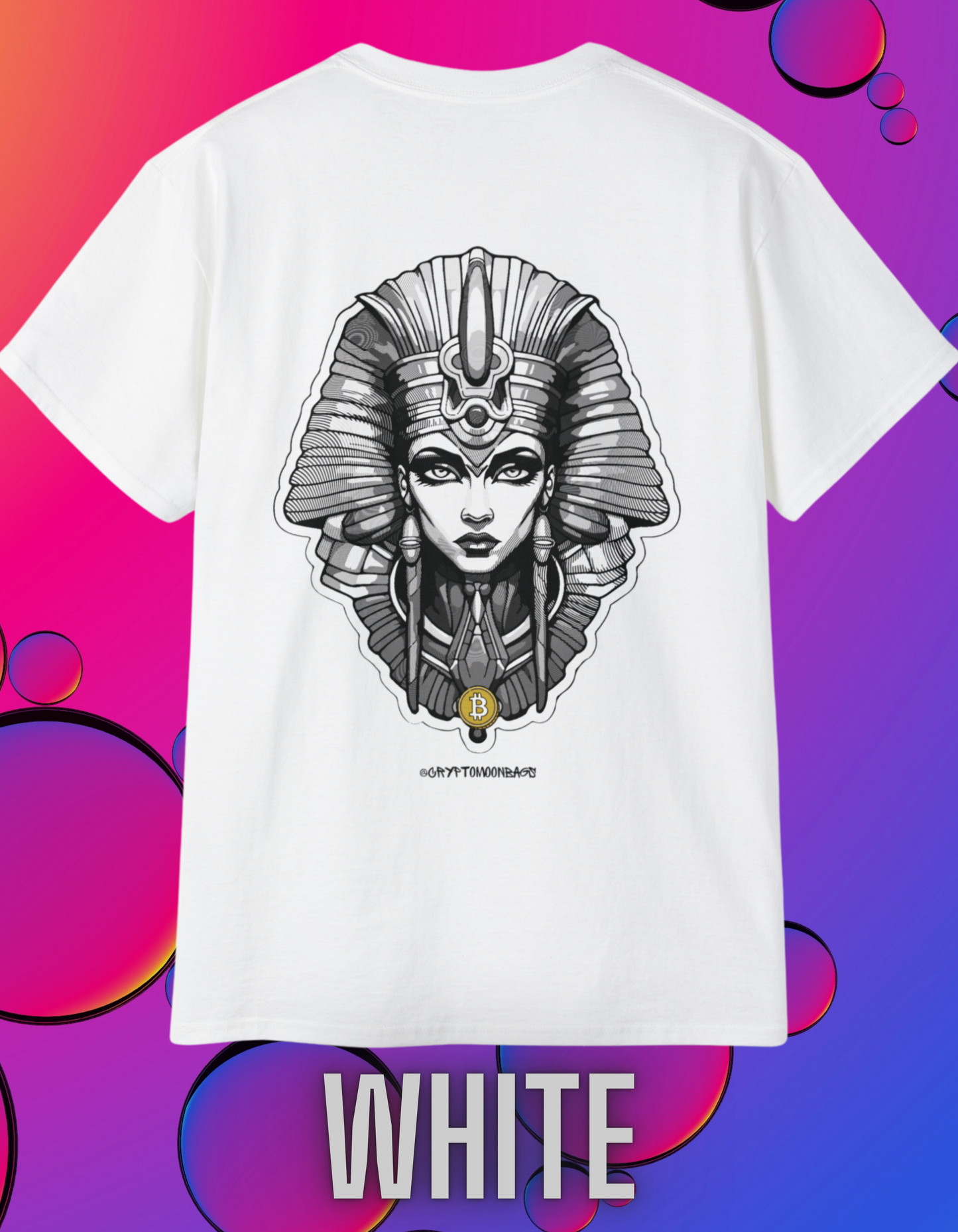 CRYPTO PHARAOH 011 - UNISEX COTTON T-SHIRT