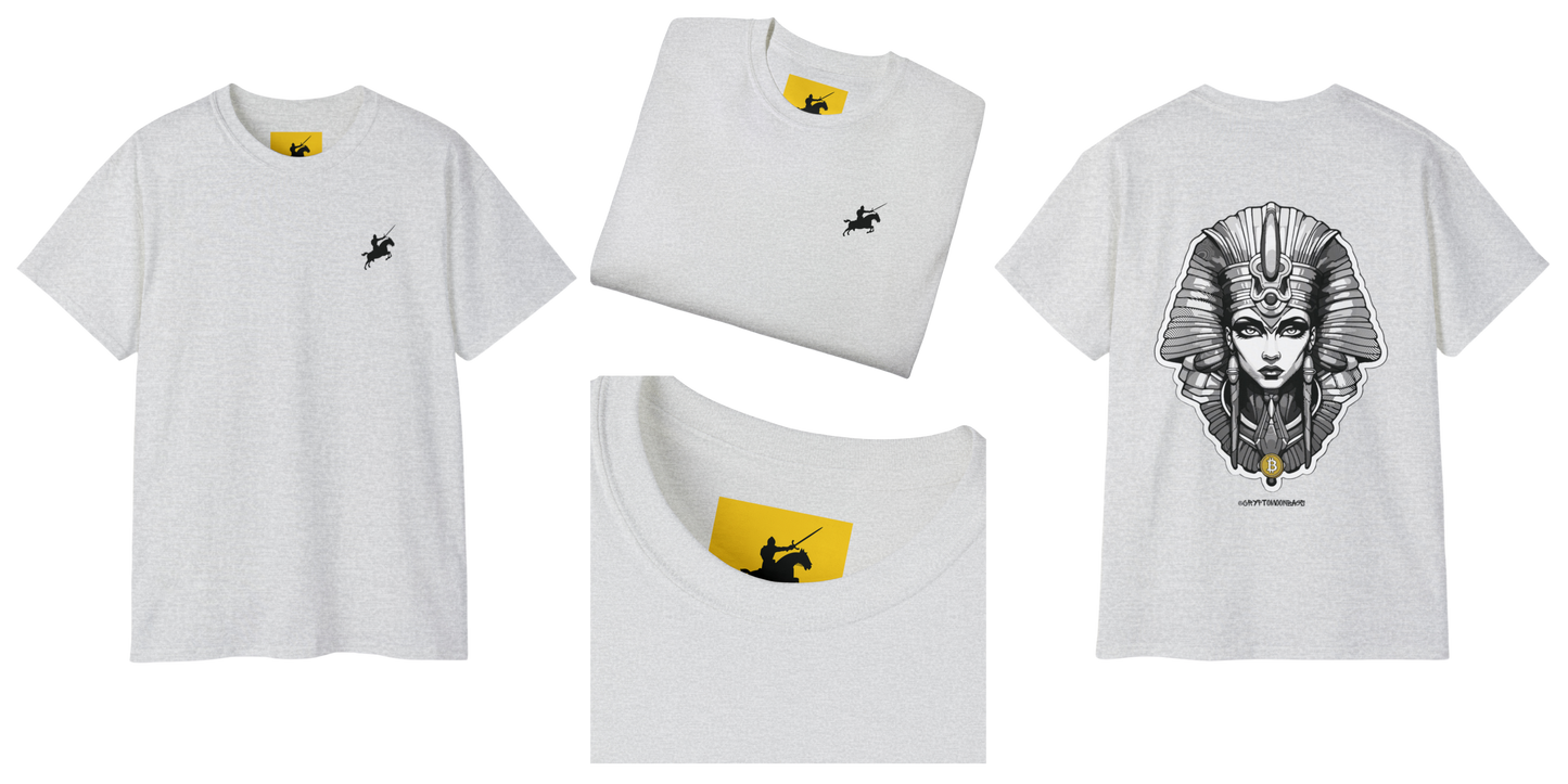 CRYPTO PHARAOH 011 - UNISEX COTTON T-SHIRT