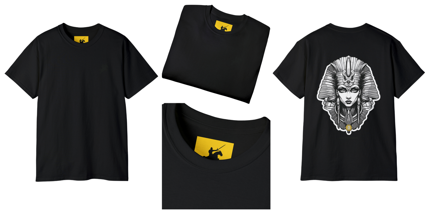 CRYPTO PHARAOH 011 - UNISEX COTTON T-SHIRT