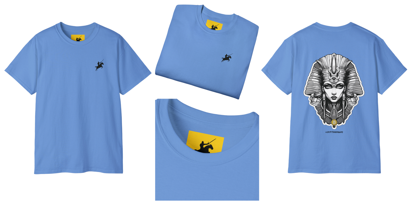 CRYPTO PHARAOH 011 - UNISEX COTTON T-SHIRT