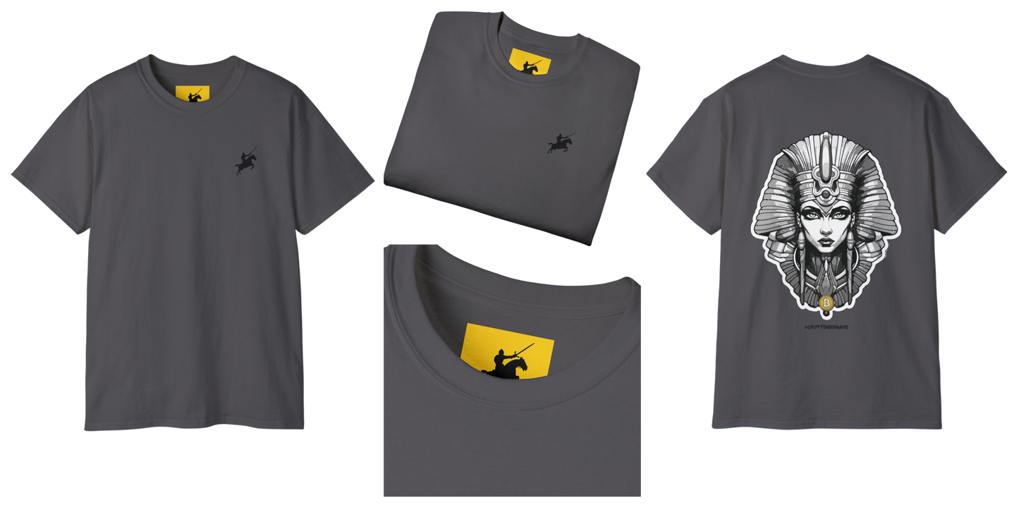 CRYPTO PHARAOH 011 - UNISEX COTTON T-SHIRT