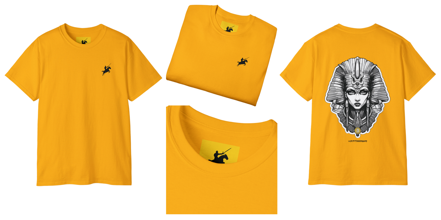 CRYPTO PHARAOH 011 - UNISEX COTTON T-SHIRT