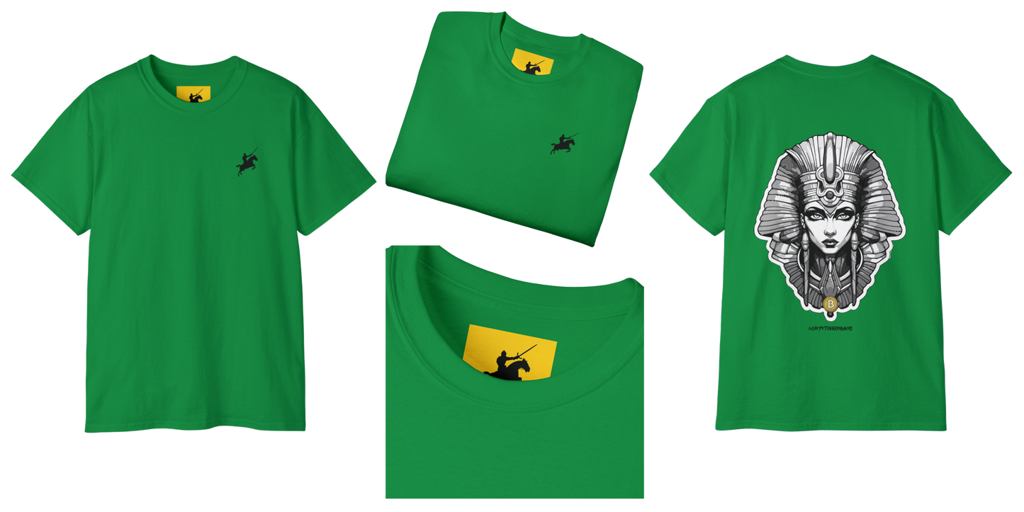 CRYPTO PHARAOH 011 - UNISEX COTTON T-SHIRT