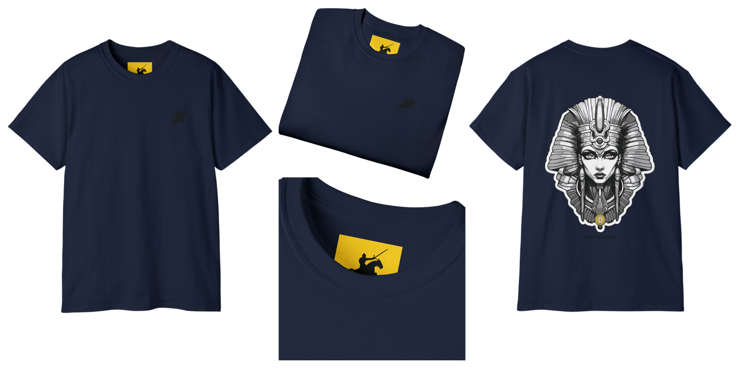CRYPTO PHARAOH 011 - UNISEX COTTON T-SHIRT