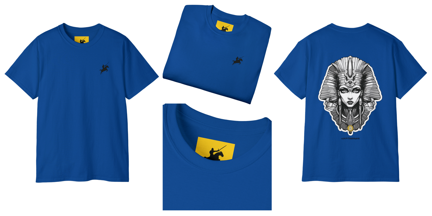 CRYPTO PHARAOH 011 - UNISEX COTTON T-SHIRT