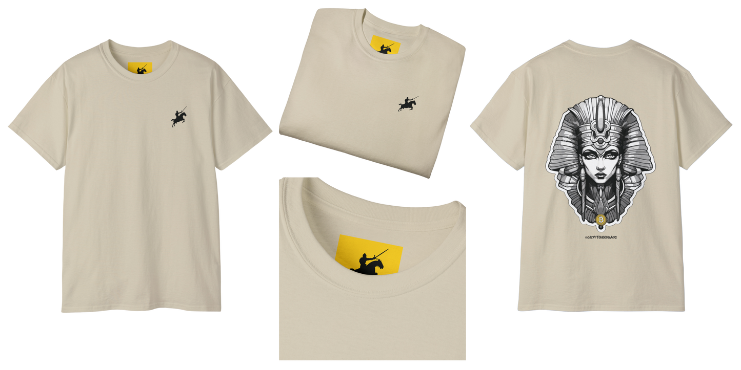 CRYPTO PHARAOH 011 - UNISEX COTTON T-SHIRT
