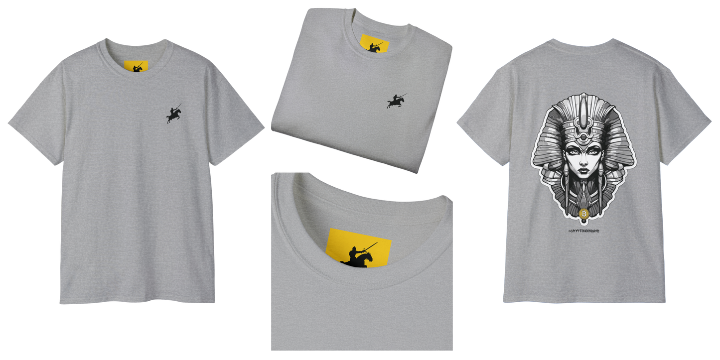 CRYPTO PHARAOH 011 - UNISEX COTTON T-SHIRT