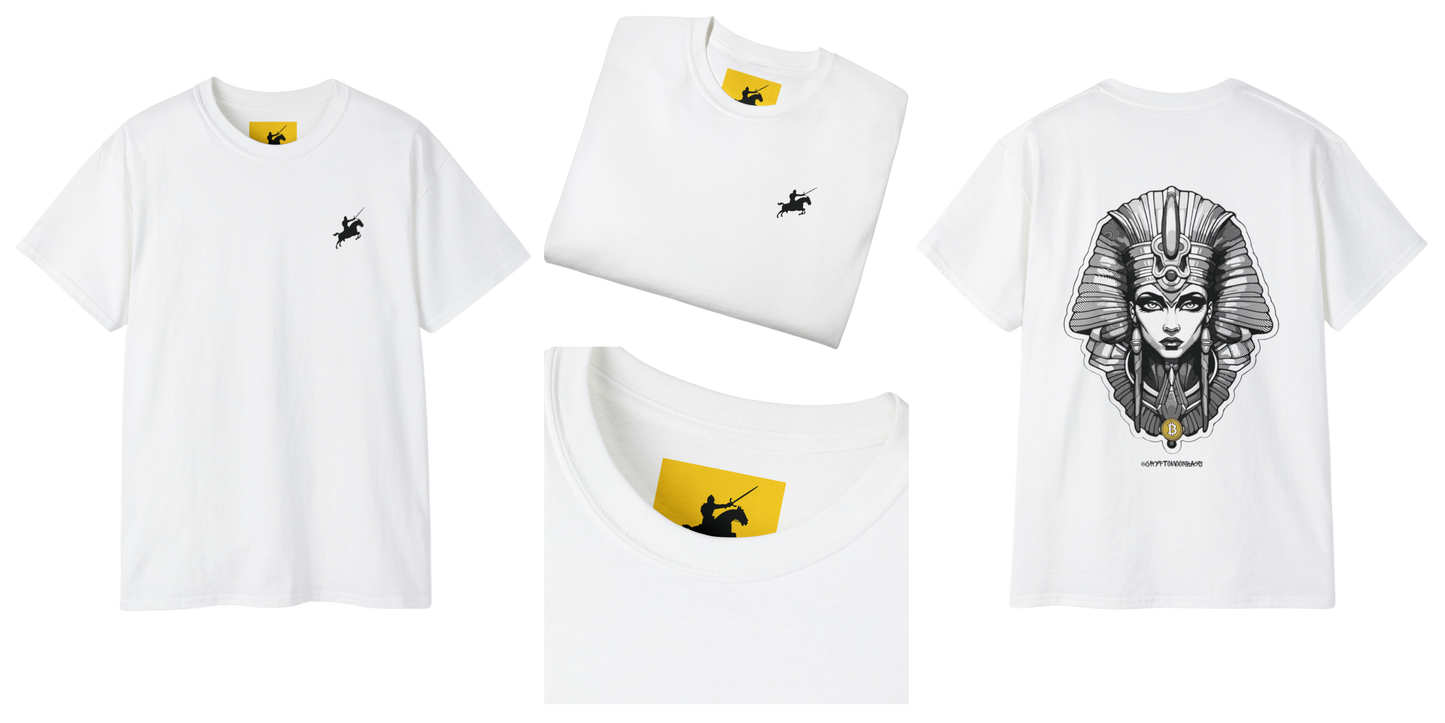 CRYPTO PHARAOH 011 - UNISEX COTTON T-SHIRT