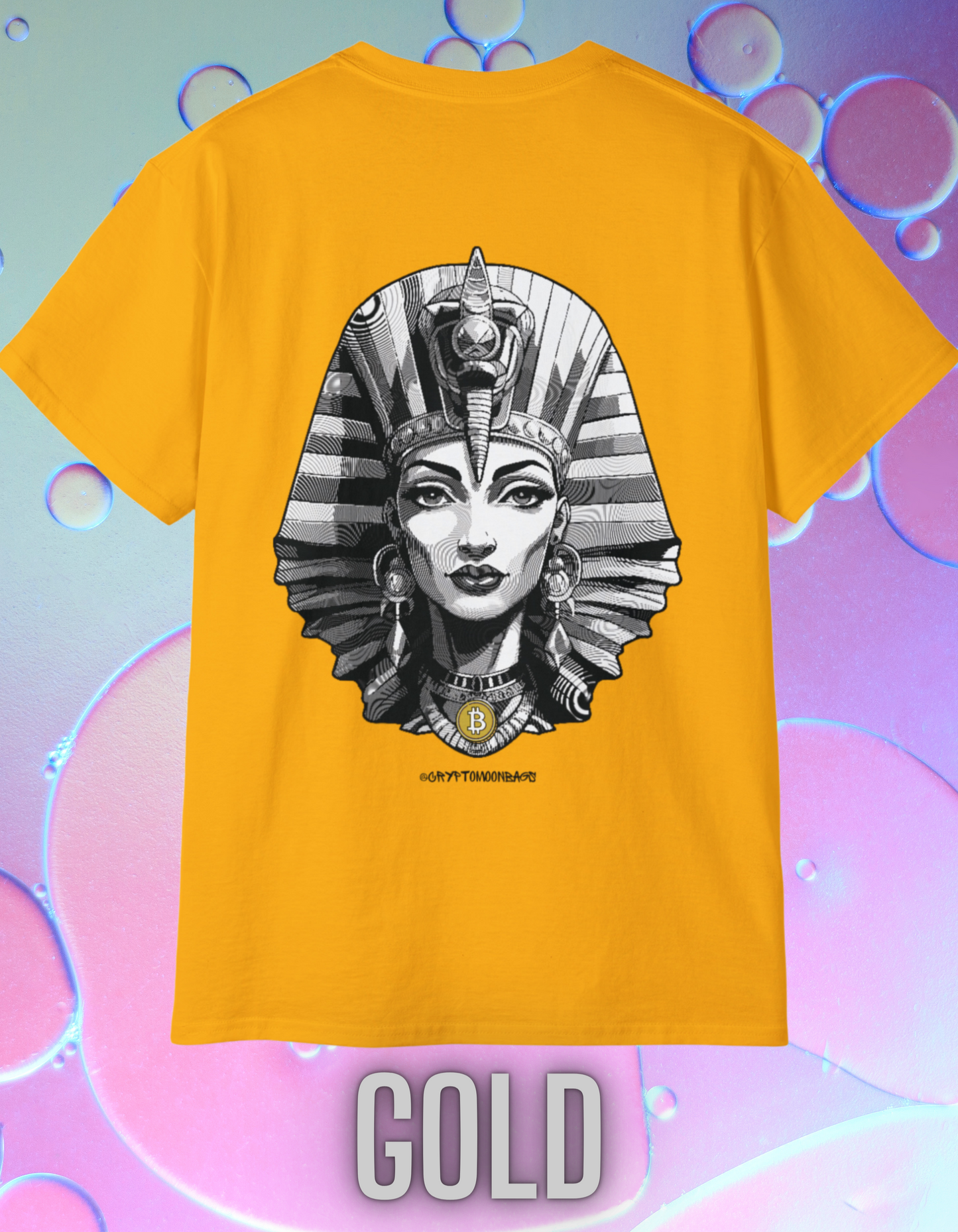CRYPTO PHARAOH 012 - UNISEX COTTON T-SHIRT