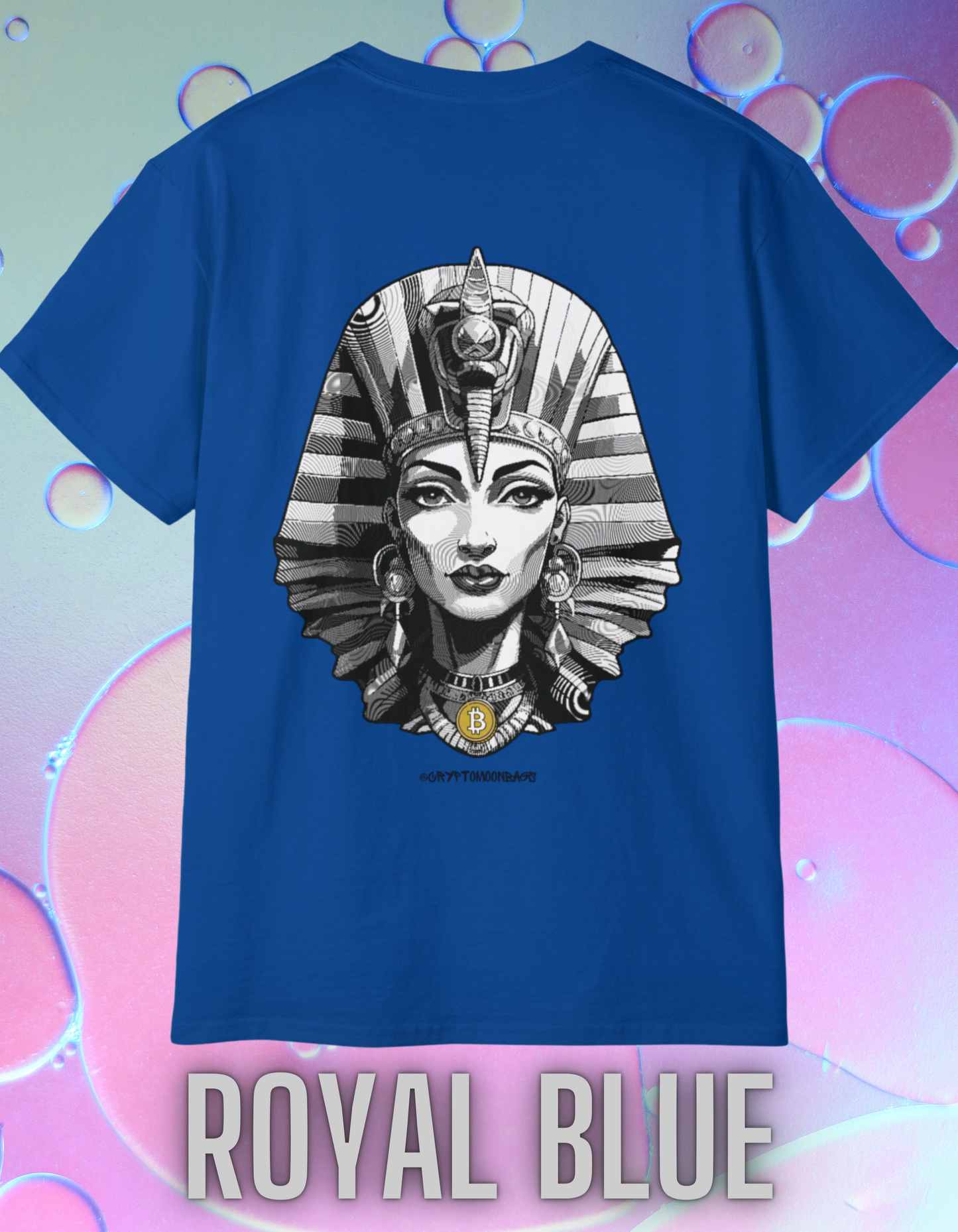CRYPTO PHARAOH 012 - UNISEX COTTON T-SHIRT