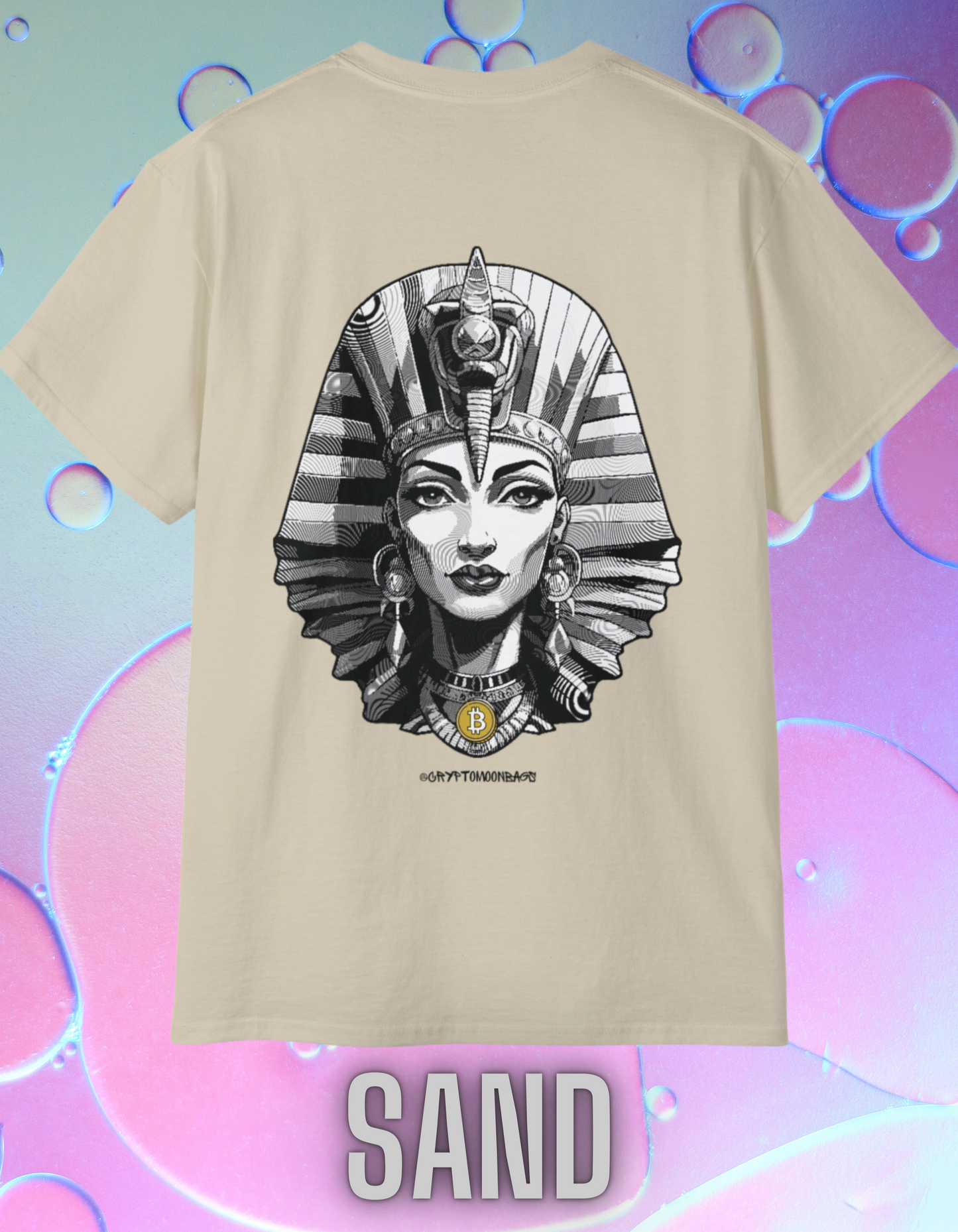 CRYPTO PHARAOH 012 - UNISEX COTTON T-SHIRT