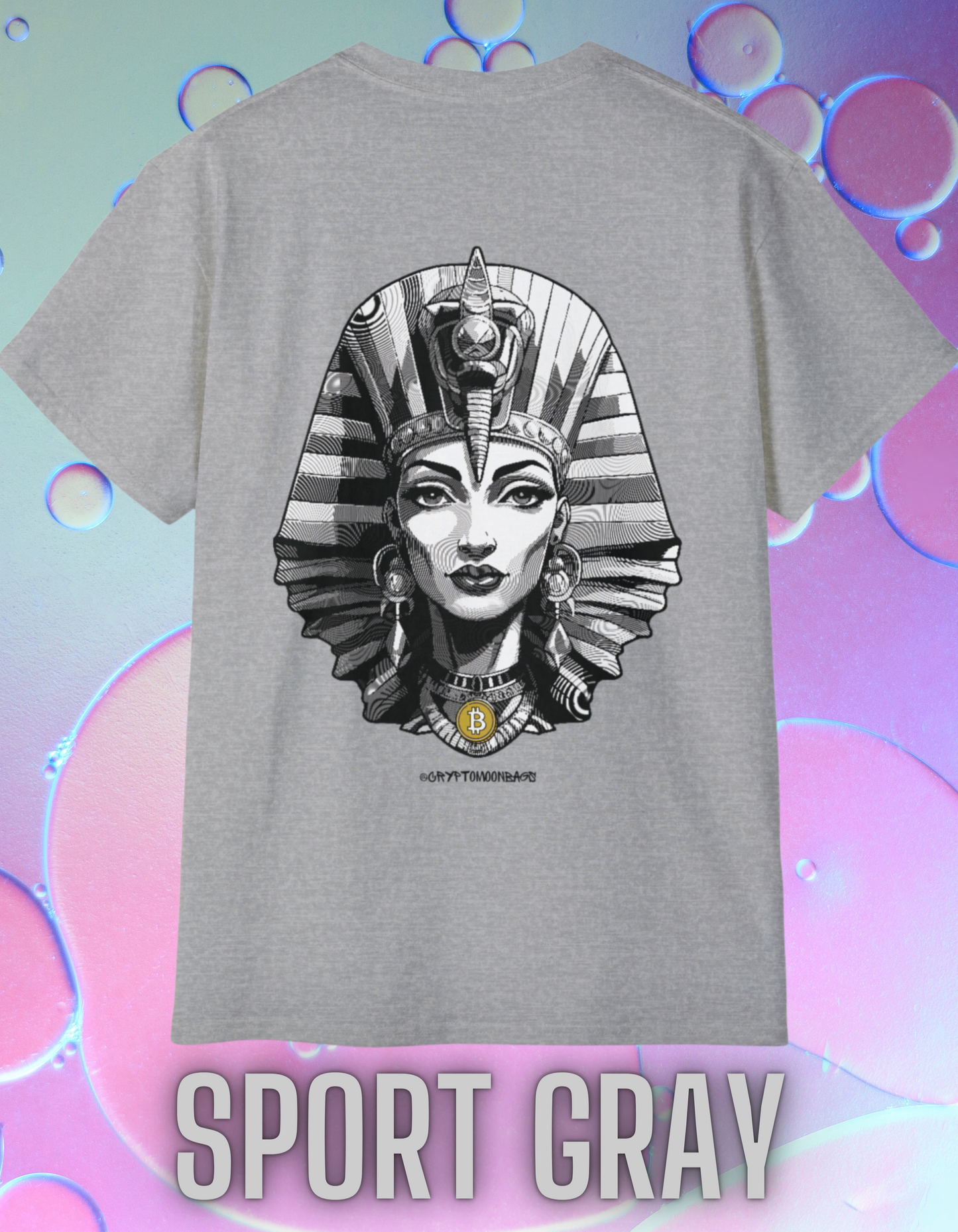 CRYPTO PHARAOH 012 - UNISEX COTTON T-SHIRT
