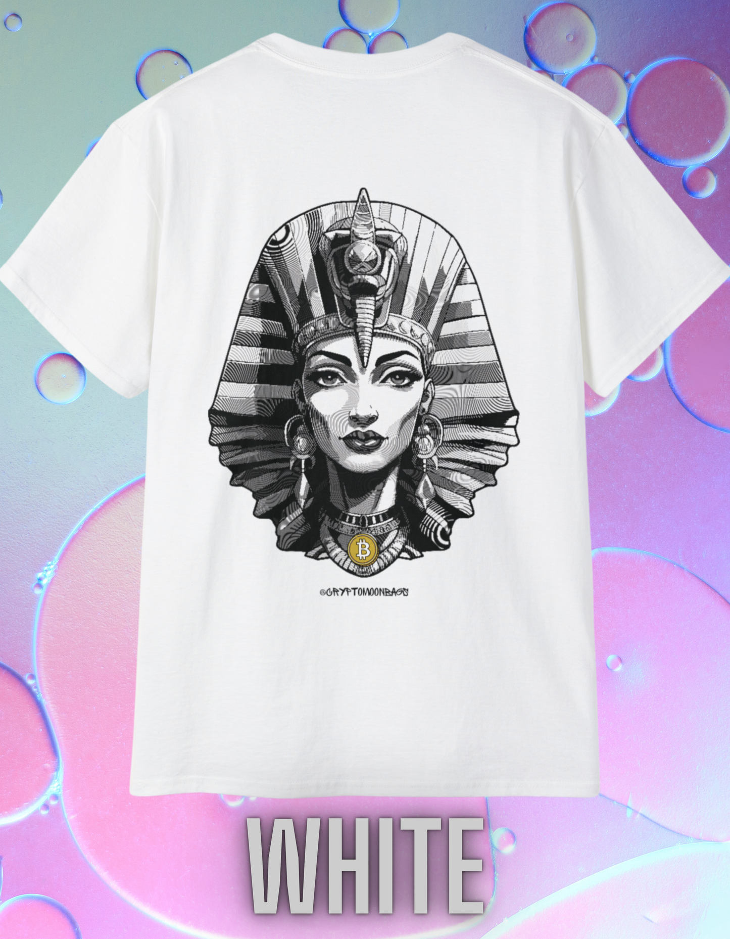 CRYPTO PHARAOH 012 - UNISEX COTTON T-SHIRT