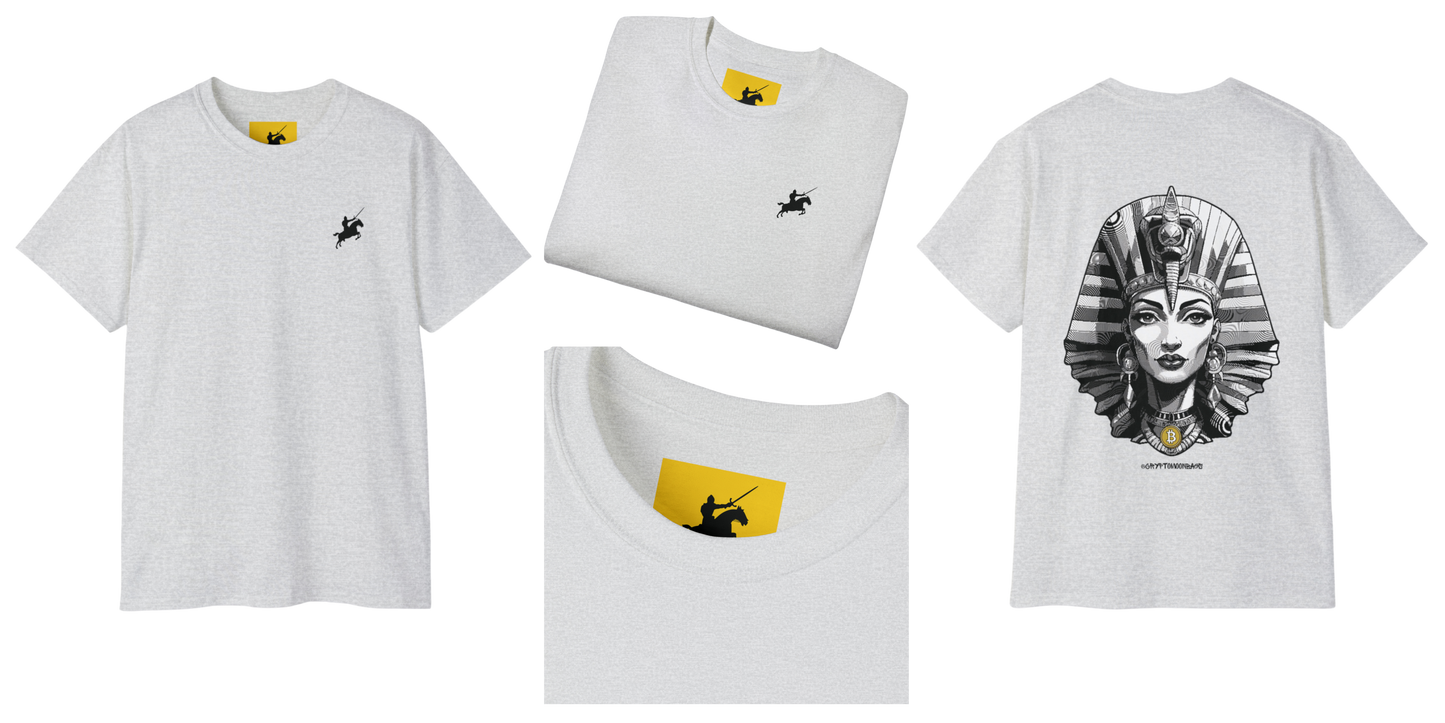 CRYPTO PHARAOH 012 - UNISEX COTTON T-SHIRT