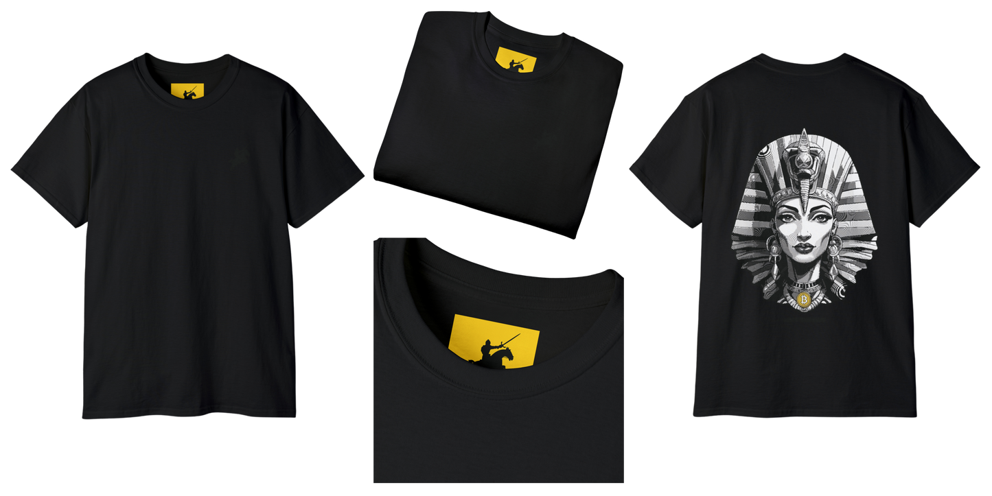 CRYPTO PHARAOH 012 - UNISEX COTTON T-SHIRT