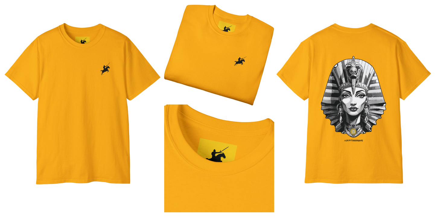 CRYPTO PHARAOH 012 - UNISEX COTTON T-SHIRT