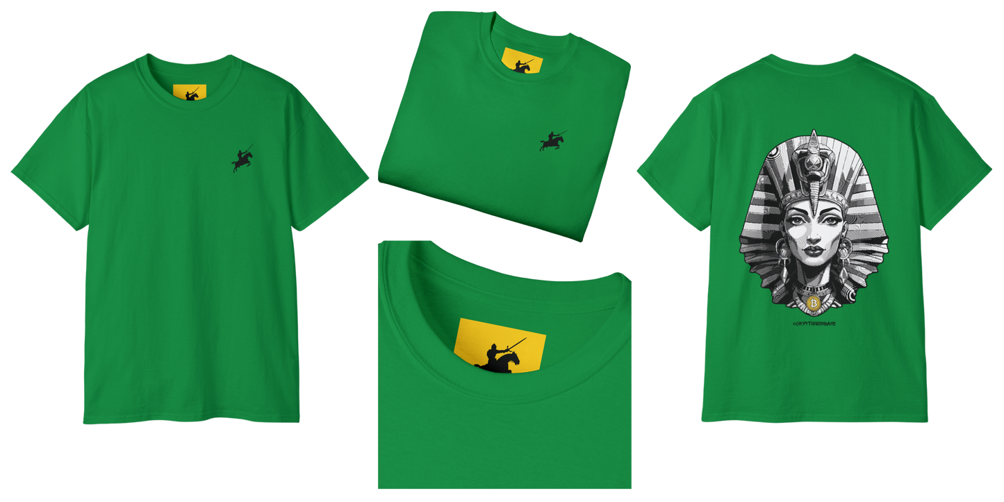 CRYPTO PHARAOH 012 - UNISEX COTTON T-SHIRT
