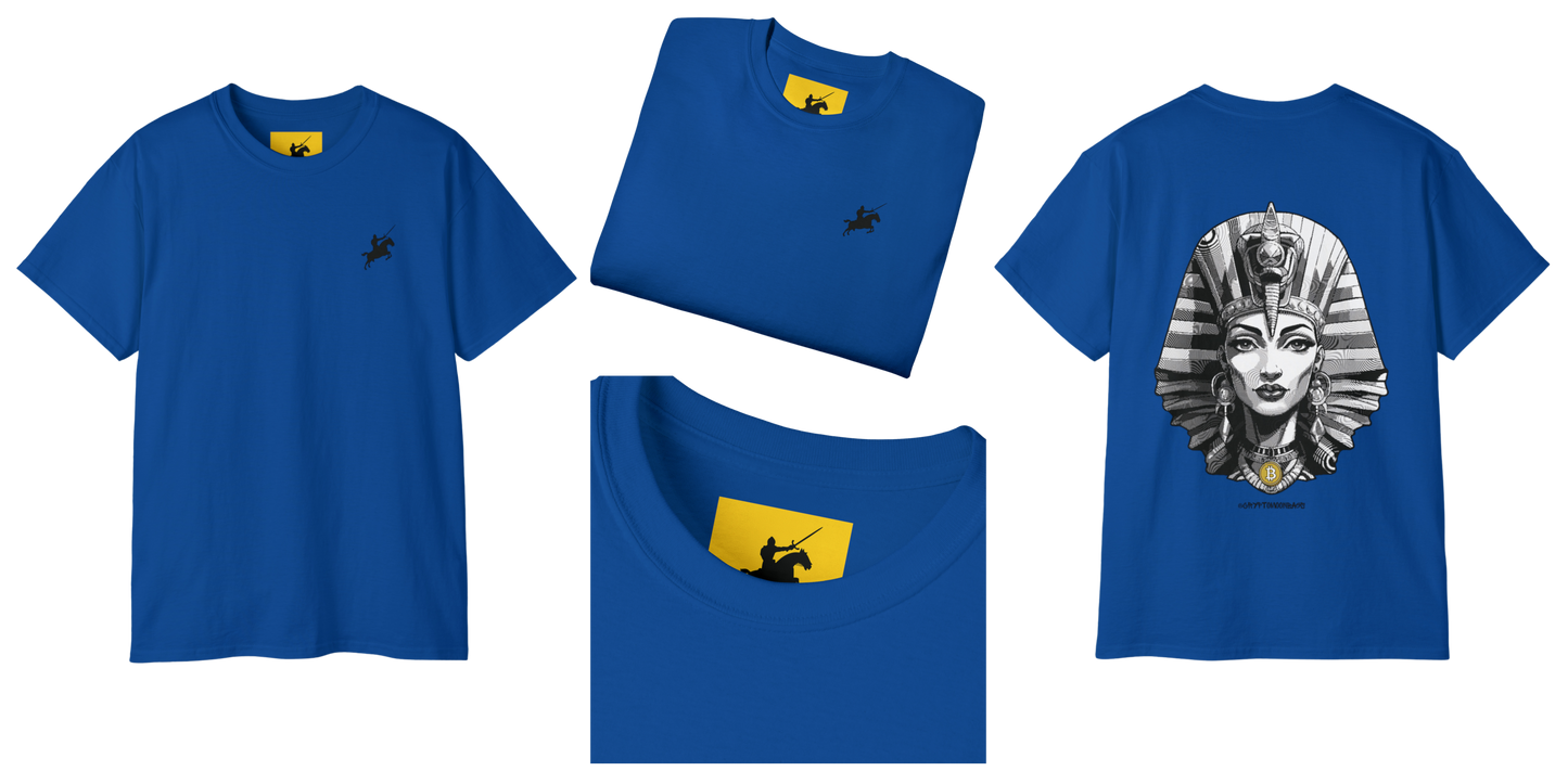 CRYPTO PHARAOH 012 - UNISEX COTTON T-SHIRT