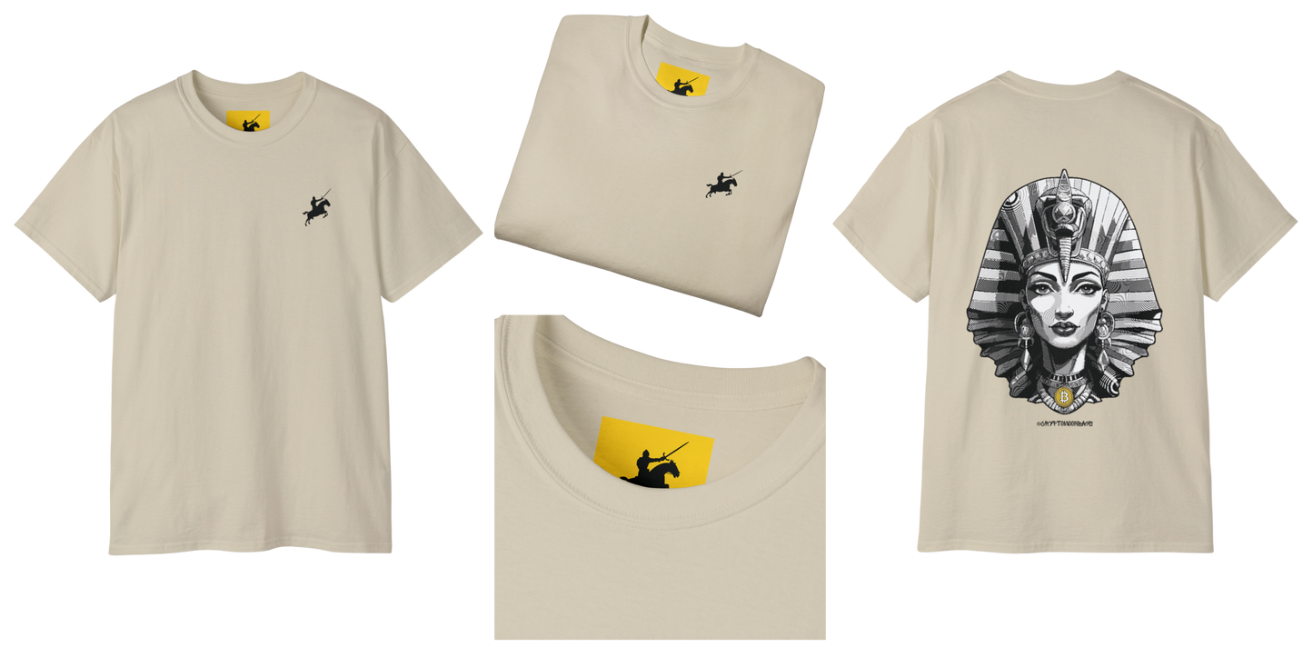 CRYPTO PHARAOH 012 - UNISEX COTTON T-SHIRT