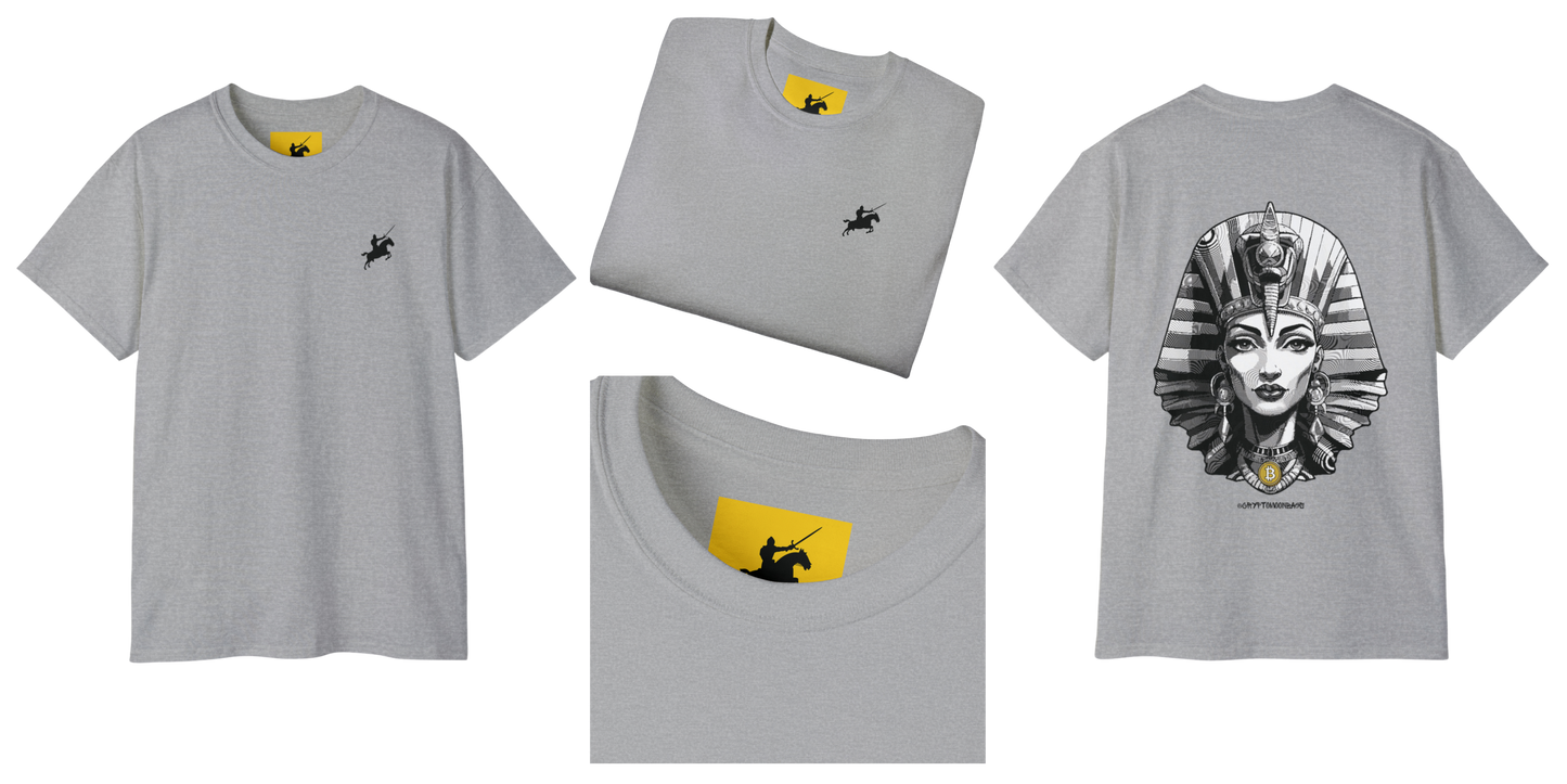 CRYPTO PHARAOH 012 - UNISEX COTTON T-SHIRT