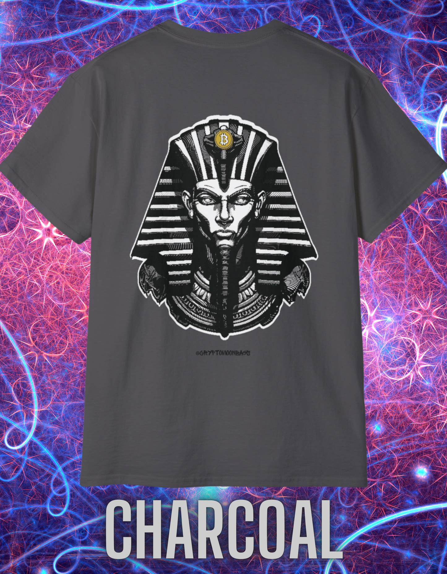 CRYPTO PHARAOH 013 - UNISEX COTTON T-SHIRT