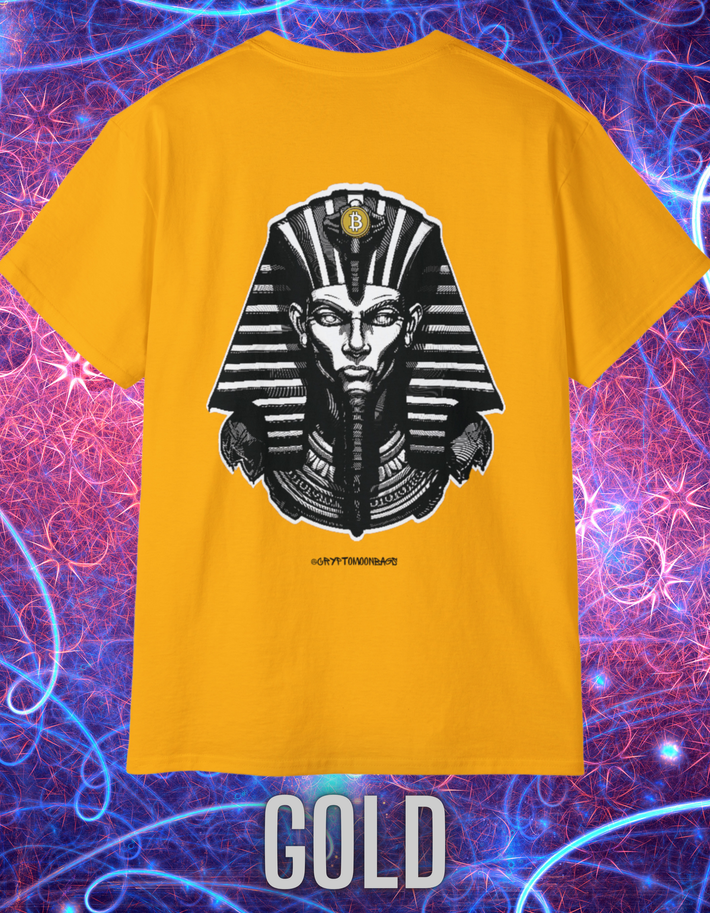 CRYPTO PHARAOH 013 - UNISEX COTTON T-SHIRT