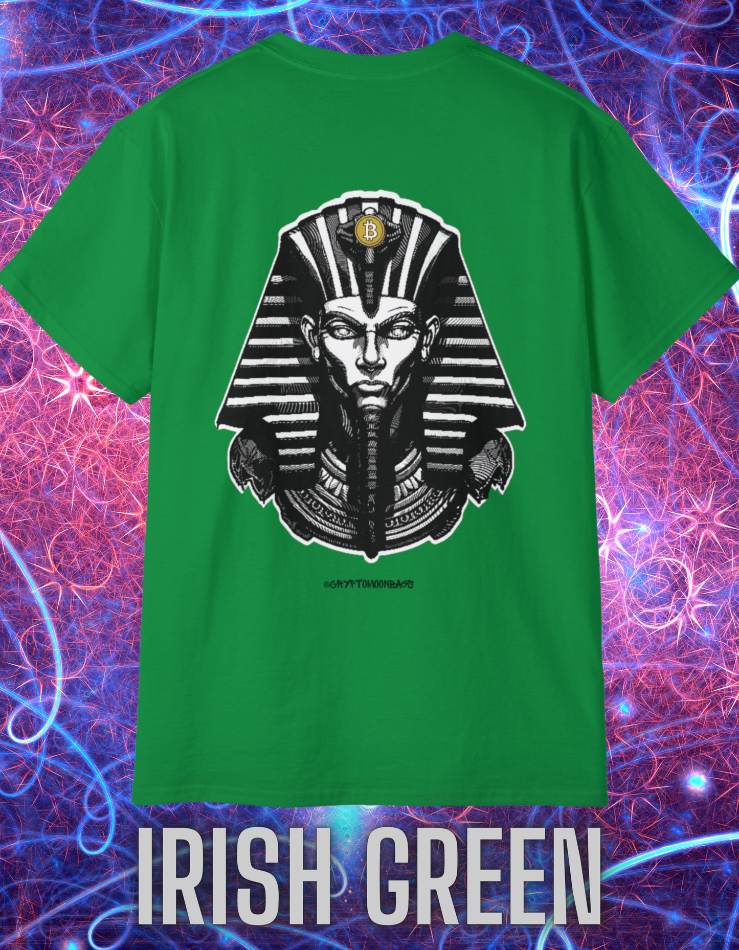 CRYPTO PHARAOH 013 - UNISEX COTTON T-SHIRT