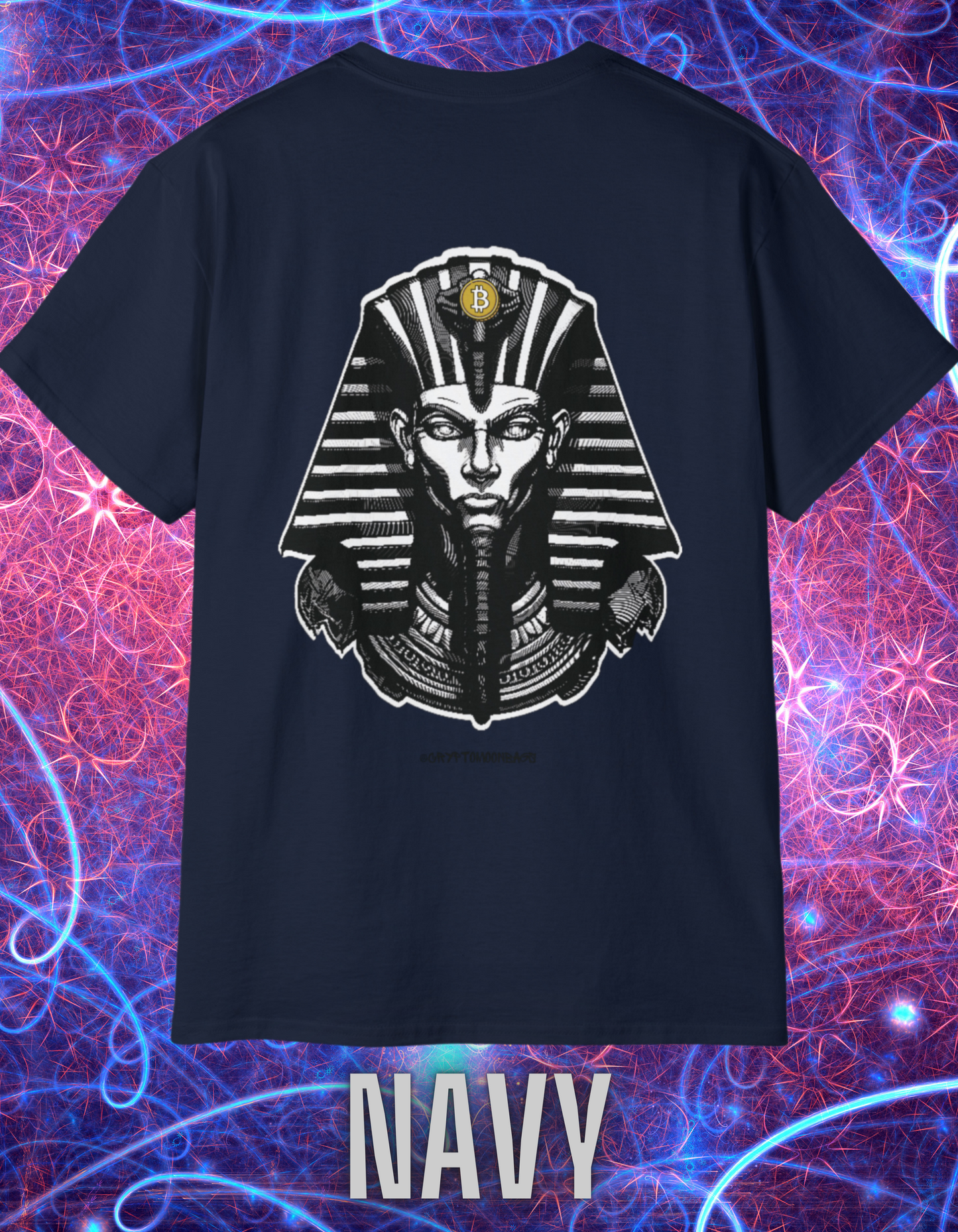 CRYPTO PHARAOH 013 - UNISEX COTTON T-SHIRT