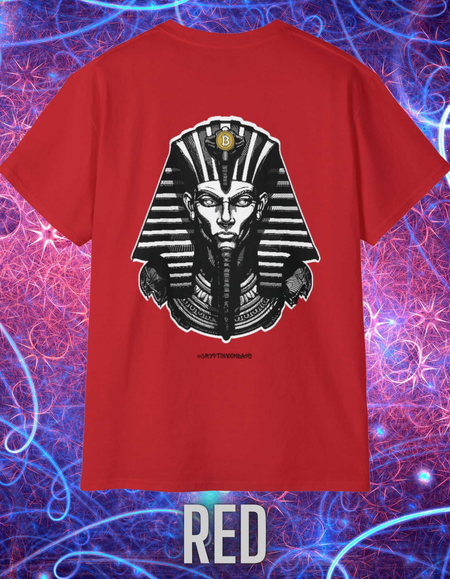 CRYPTO PHARAOH 013 - UNISEX COTTON T-SHIRT