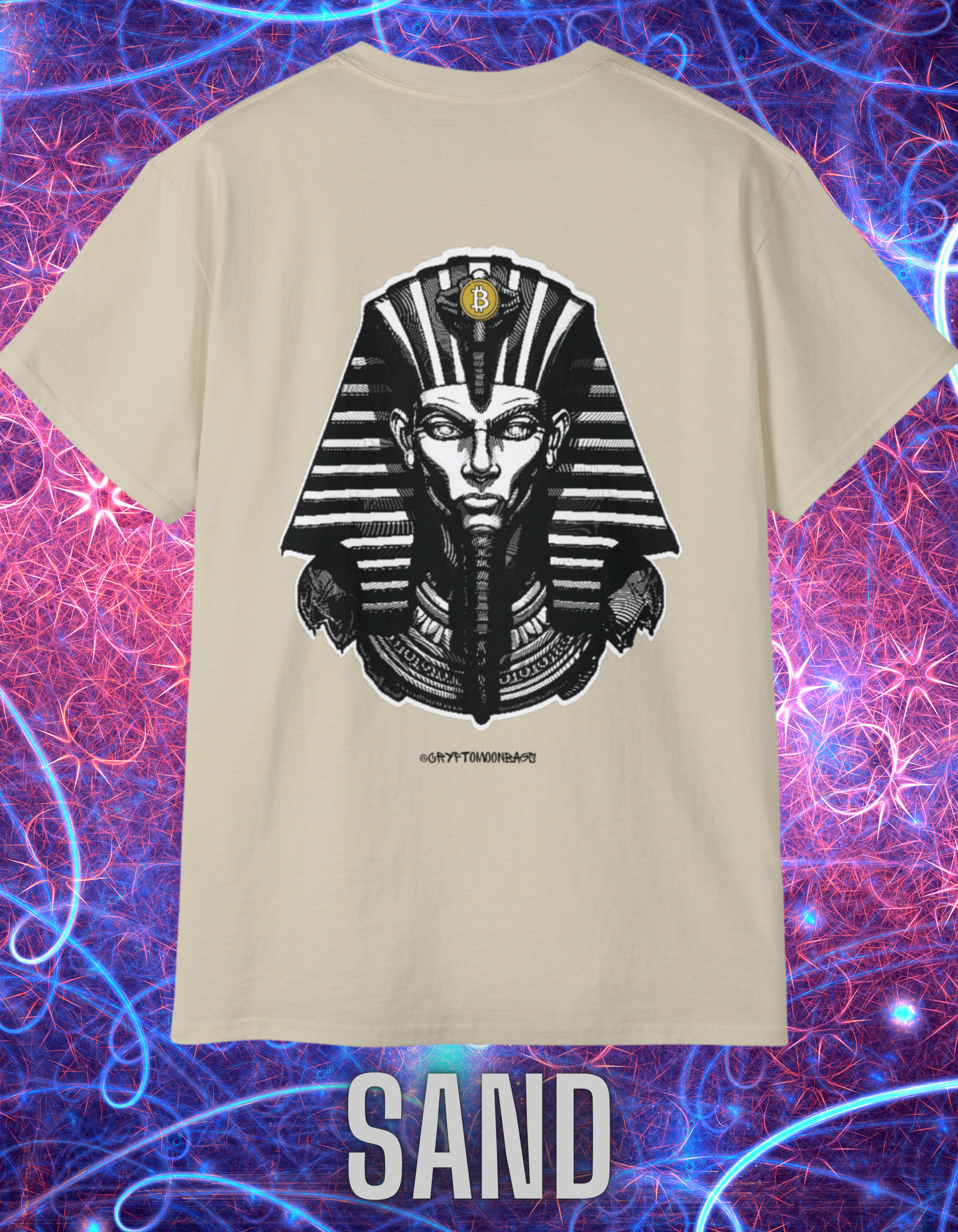 CRYPTO PHARAOH 013 - UNISEX COTTON T-SHIRT