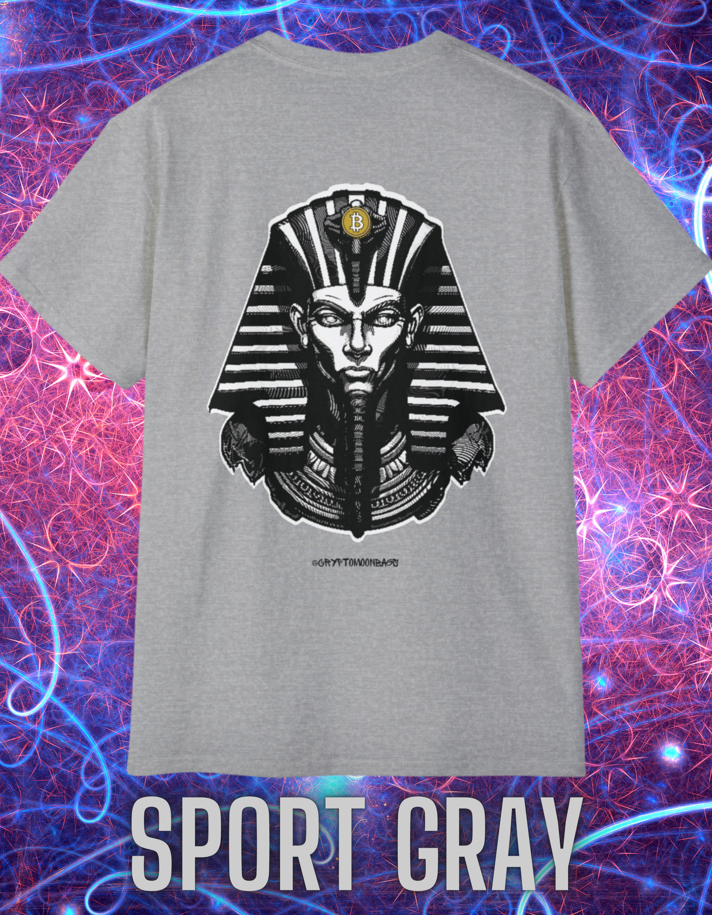 CRYPTO PHARAOH 013 - UNISEX COTTON T-SHIRT