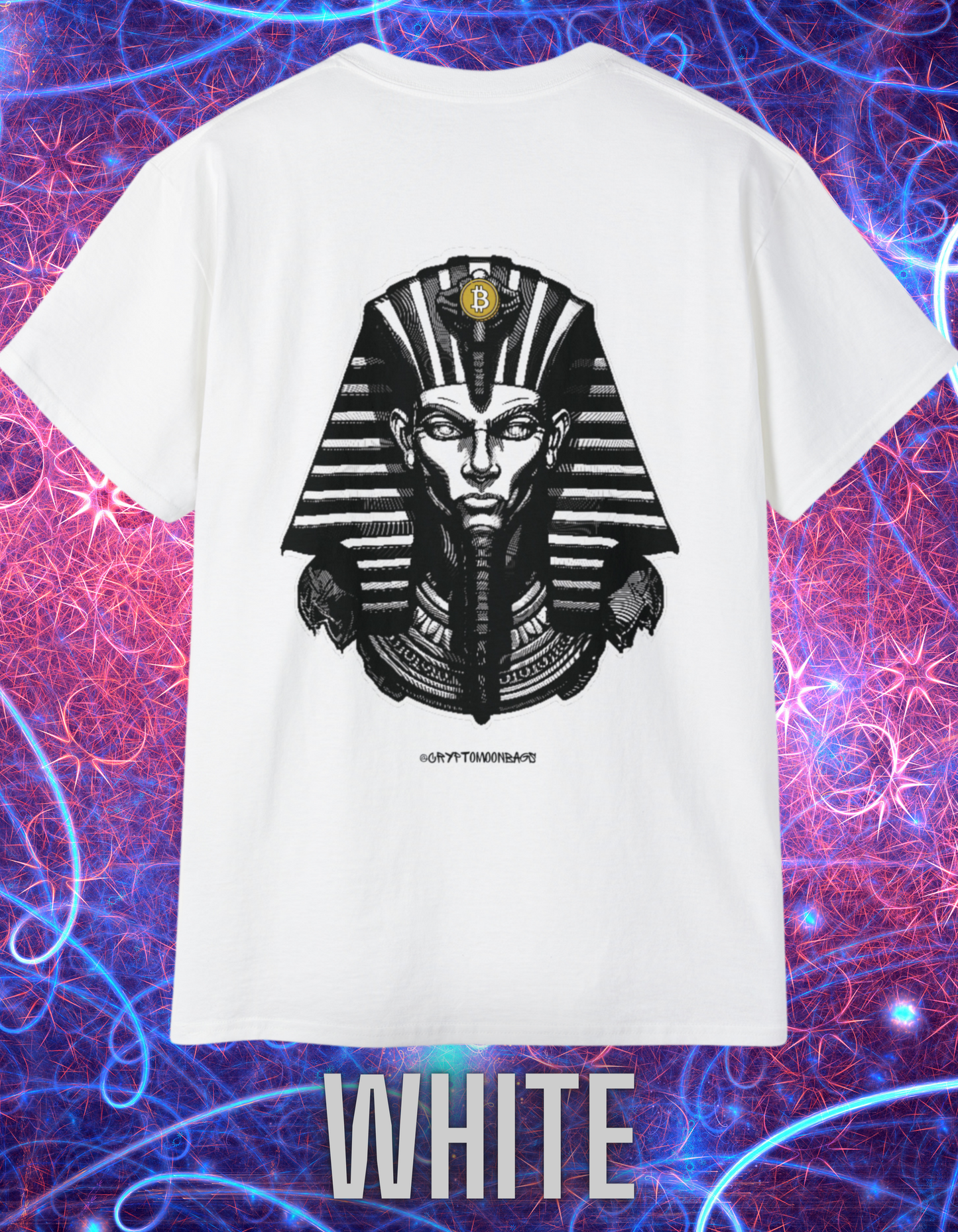 CRYPTO PHARAOH 013 - UNISEX COTTON T-SHIRT