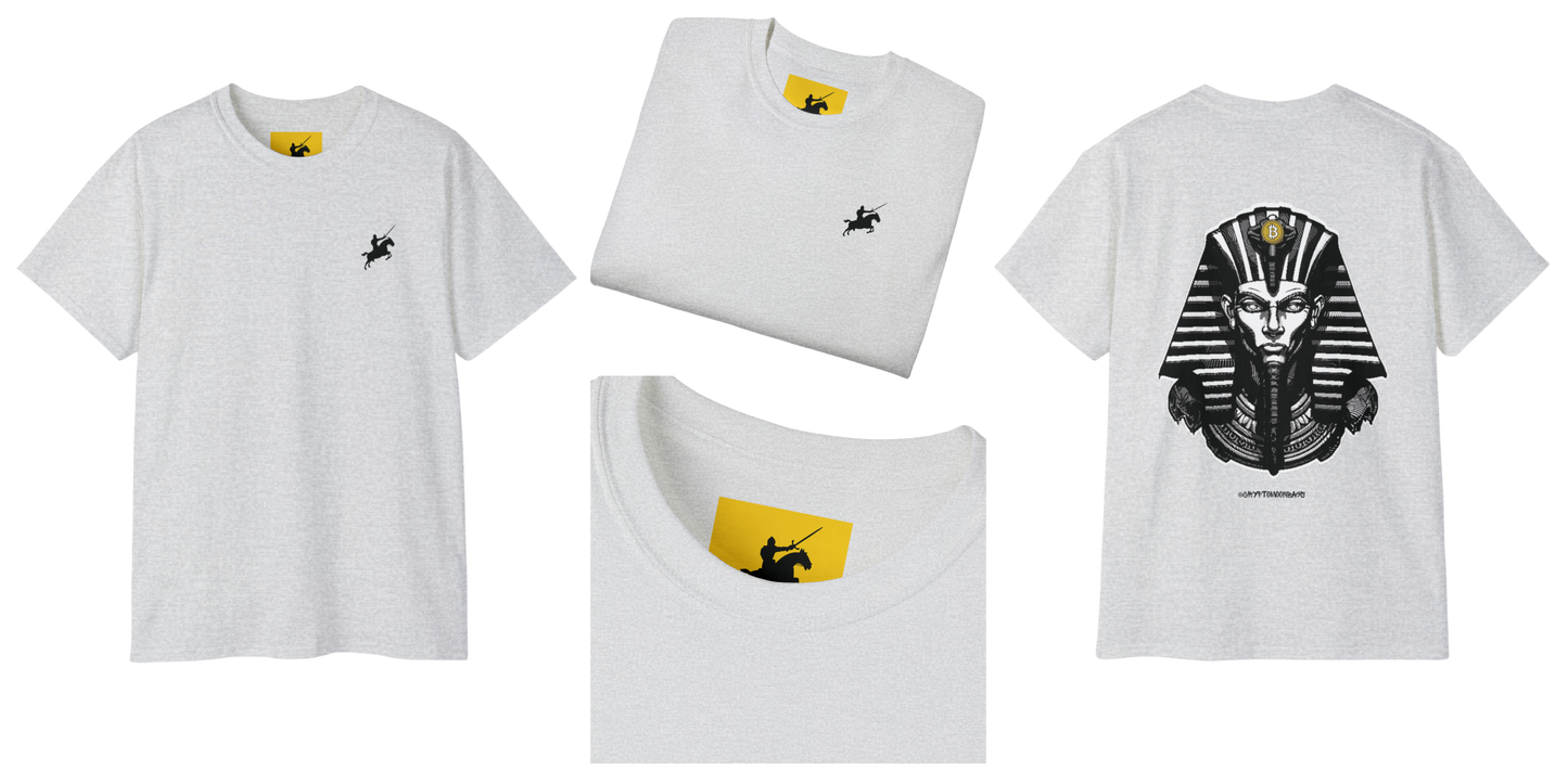 CRYPTO PHARAOH 013 - UNISEX COTTON T-SHIRT