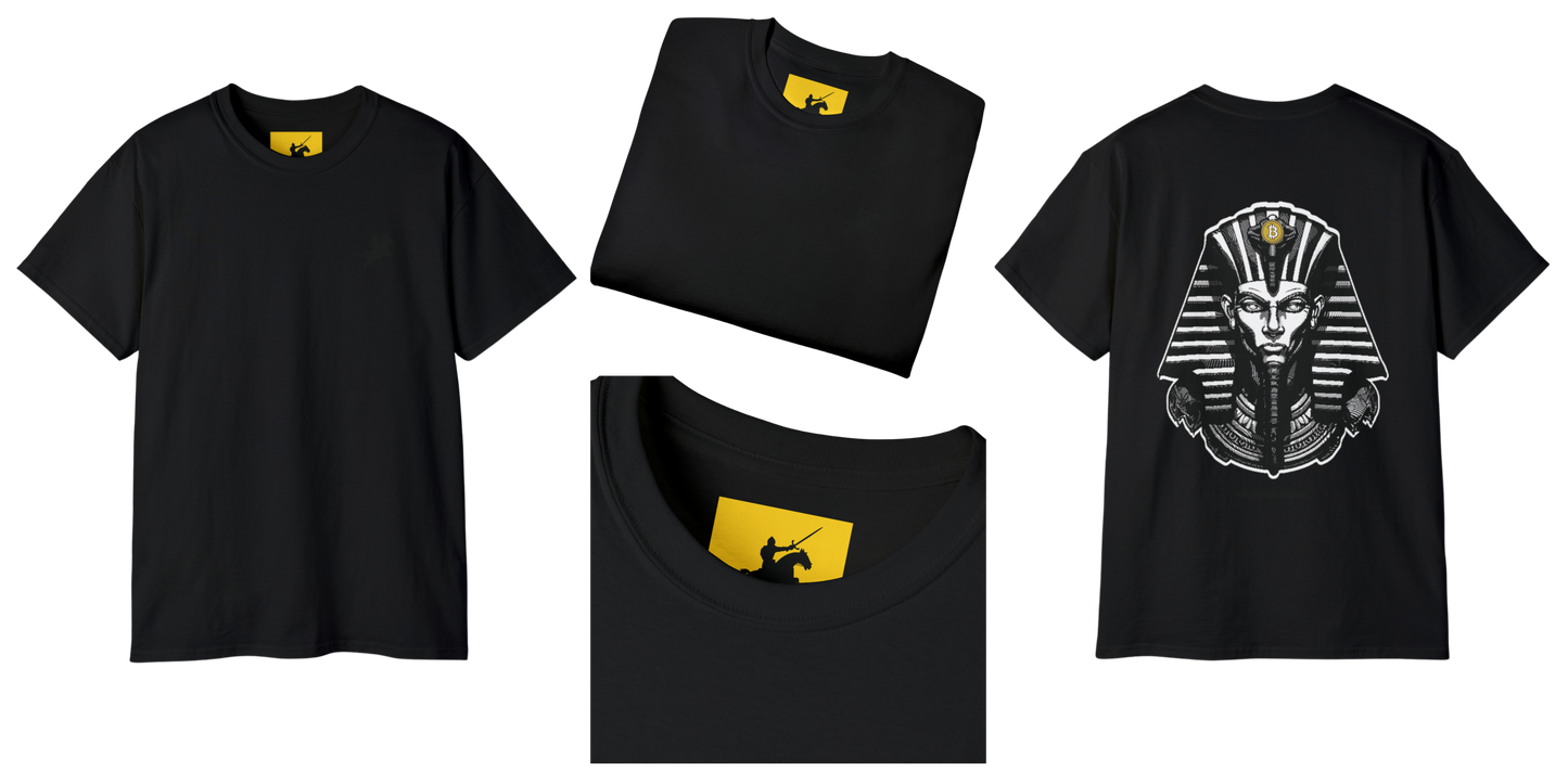 CRYPTO PHARAOH 013 - UNISEX COTTON T-SHIRT
