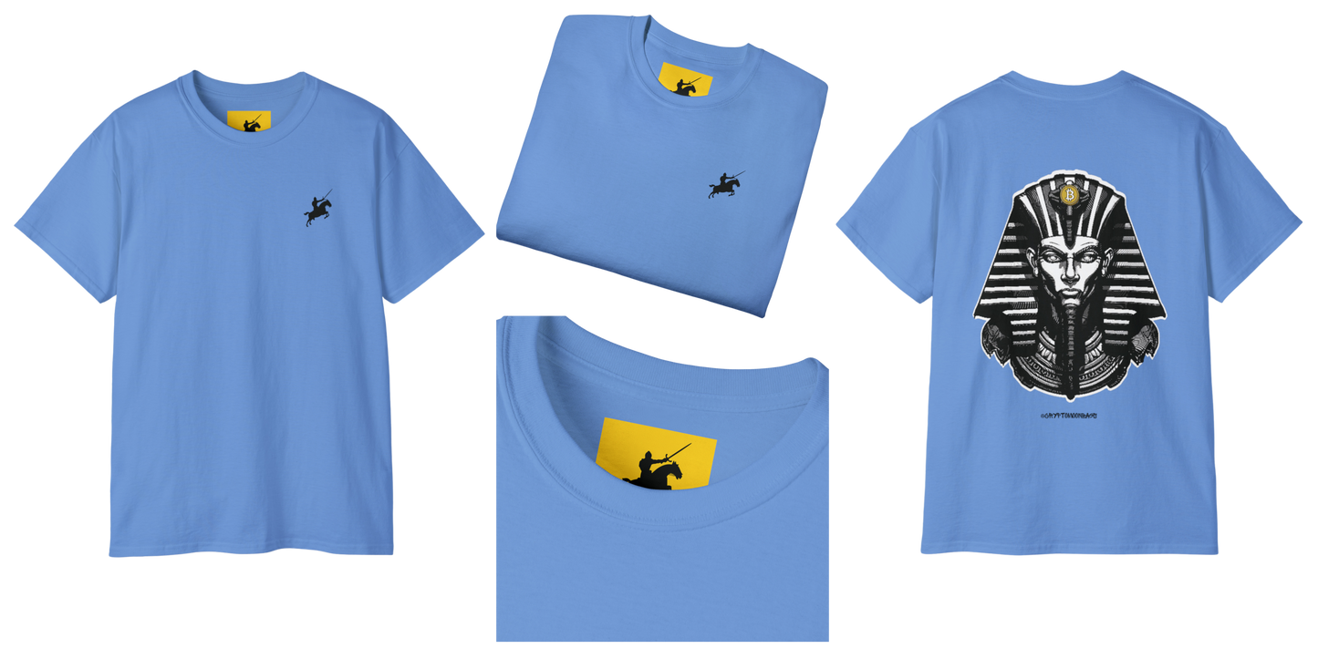 CRYPTO PHARAOH 013 - UNISEX COTTON T-SHIRT